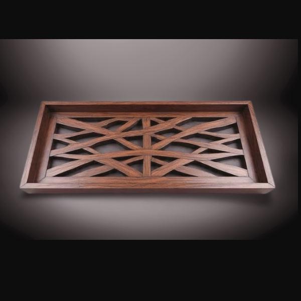 Wooden tray for kitchen