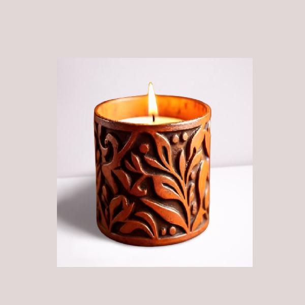 Diwali scented wax candles