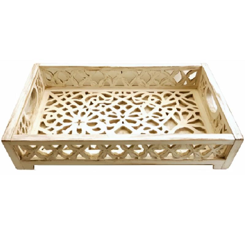Wooden tray for gifts