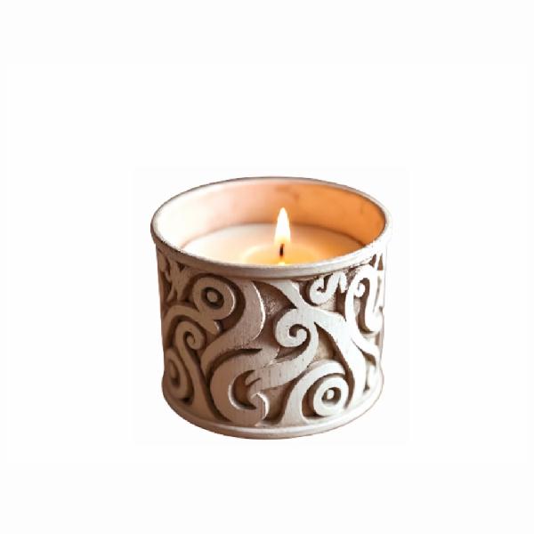 Pillar candles scented