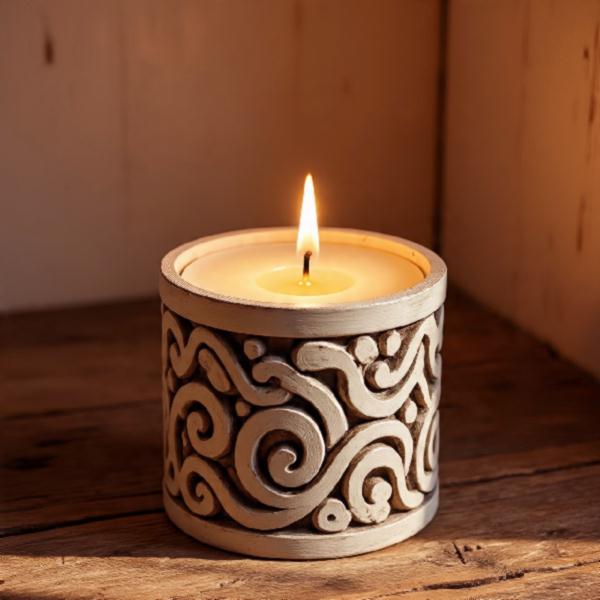 Pillar candles holder