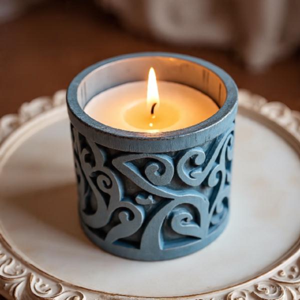 Diwali decoration candle