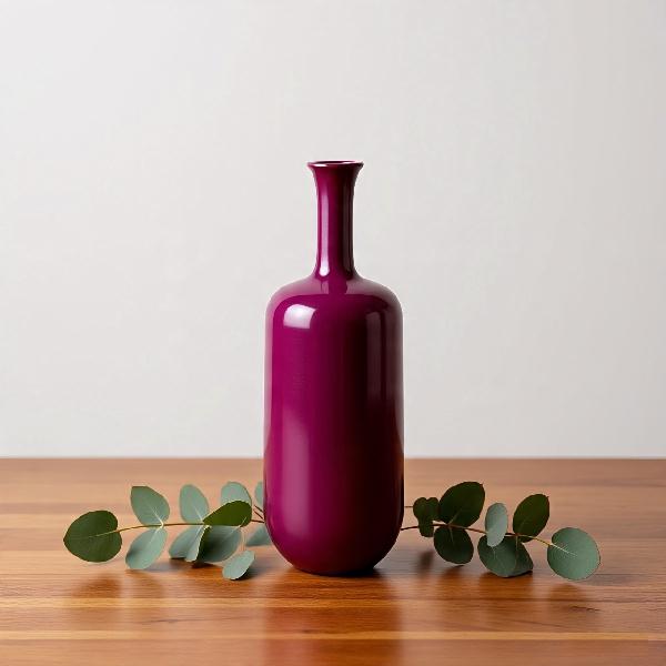 Tall decor vase