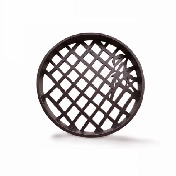 Antique black tray wood