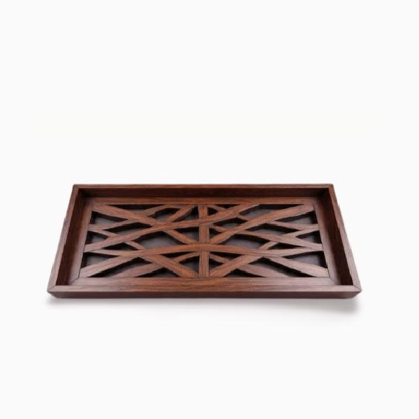 Wooden tray for kitchen