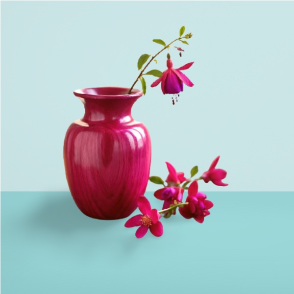 Eco friendly vase decor
