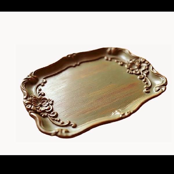 Acacia wood Muslim tray