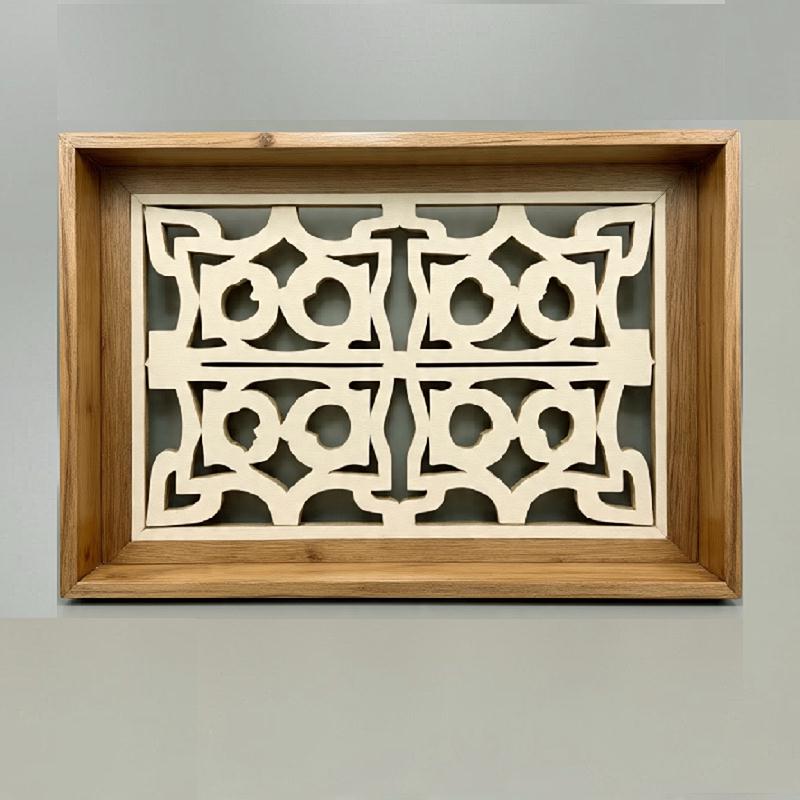 Wooden serving trays