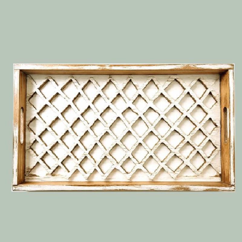 Wooden tray for coffee table