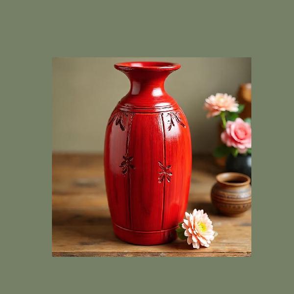 Bohemian Vase orange