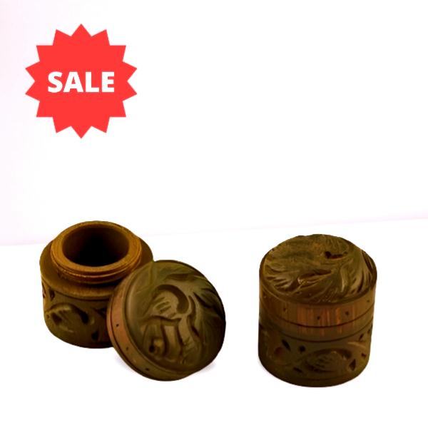 Wood craft trinket box