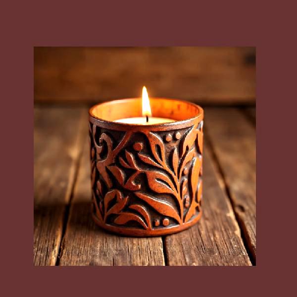 Diwali scented wax candles
