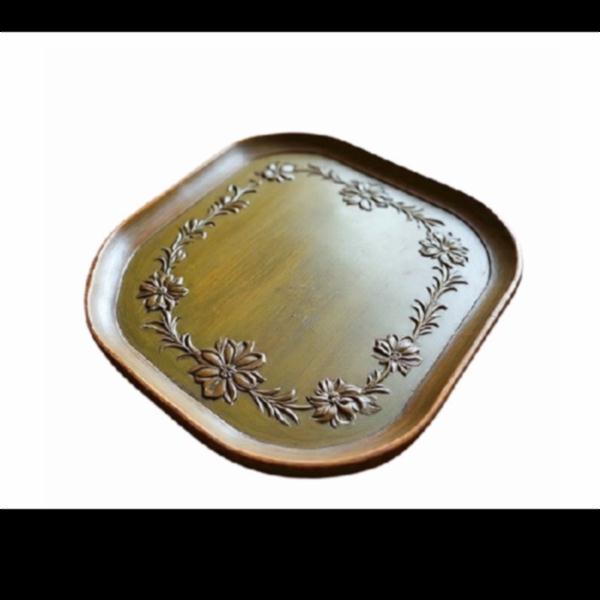 Islamic wood serving tray