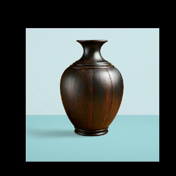 Vase black antique
