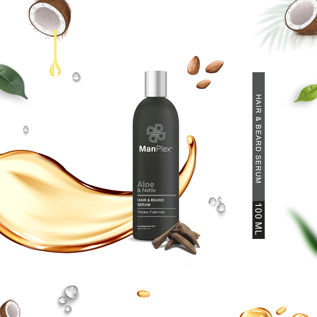 ManPlex Serum - Hair & Beard For The Modern Man 