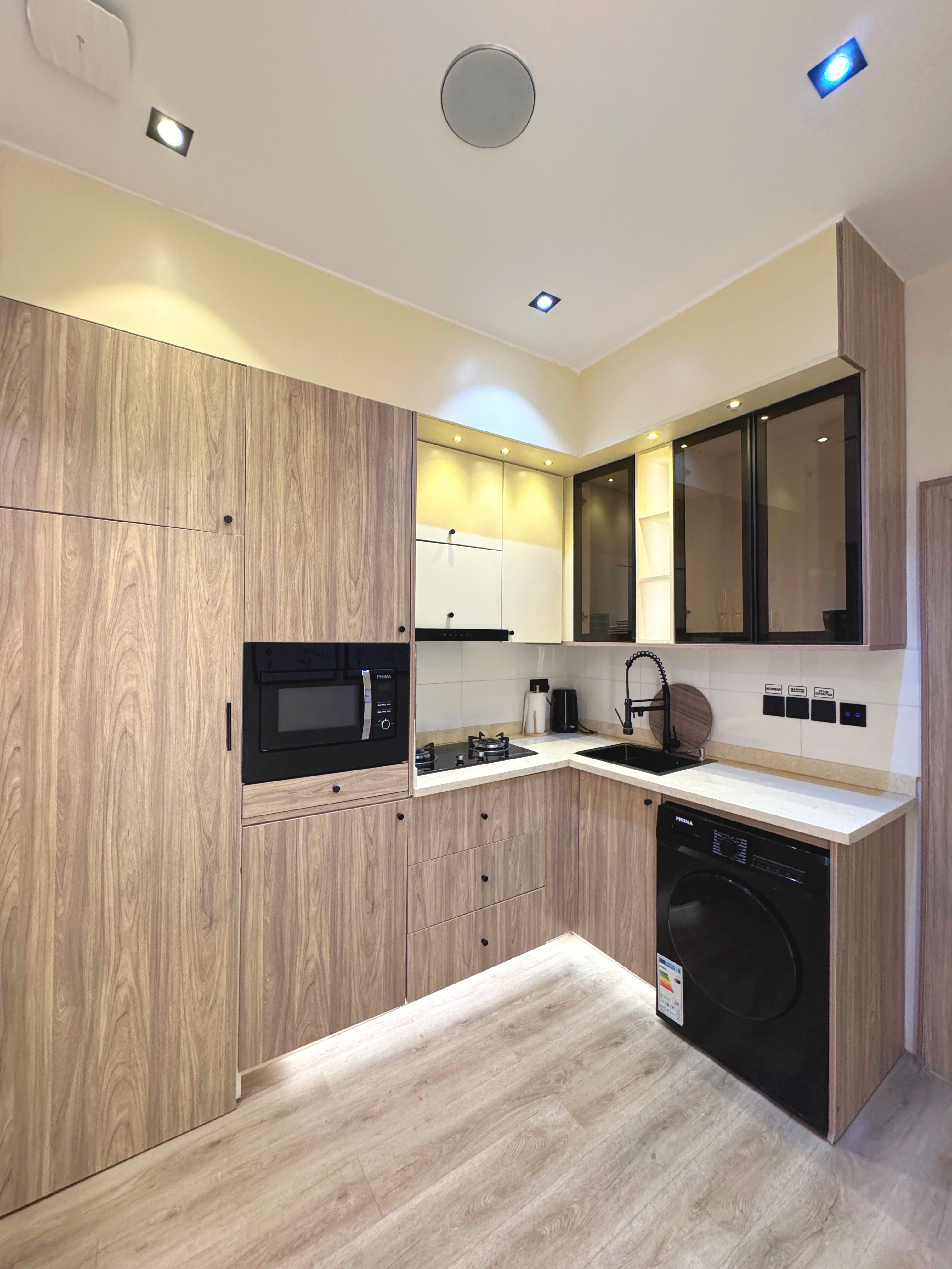 1 Bedroom Smart apartment in Wuye with 24/7 A.C Bedroom