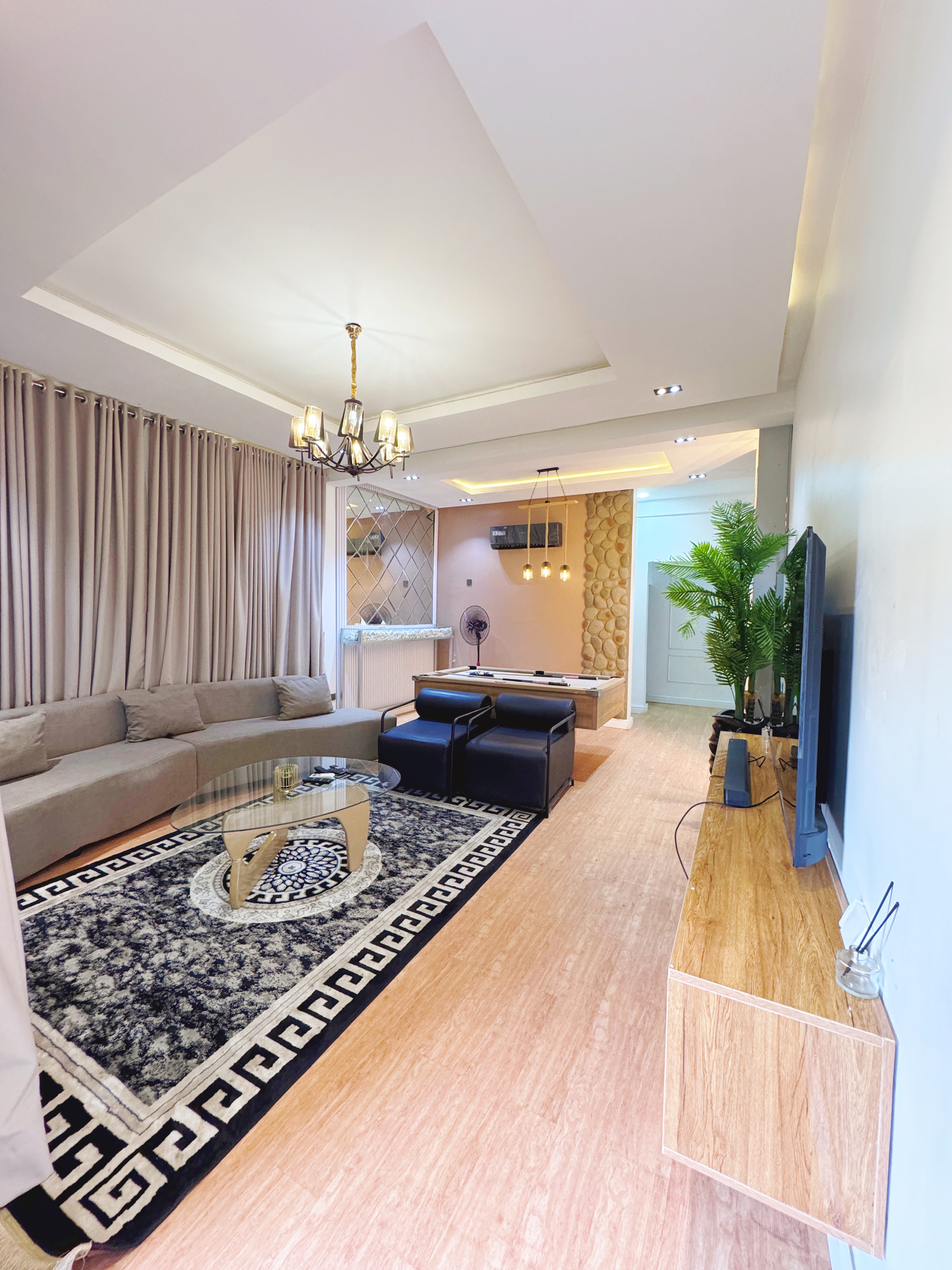 3 Bedroom in Wuye with Snooker and PS5