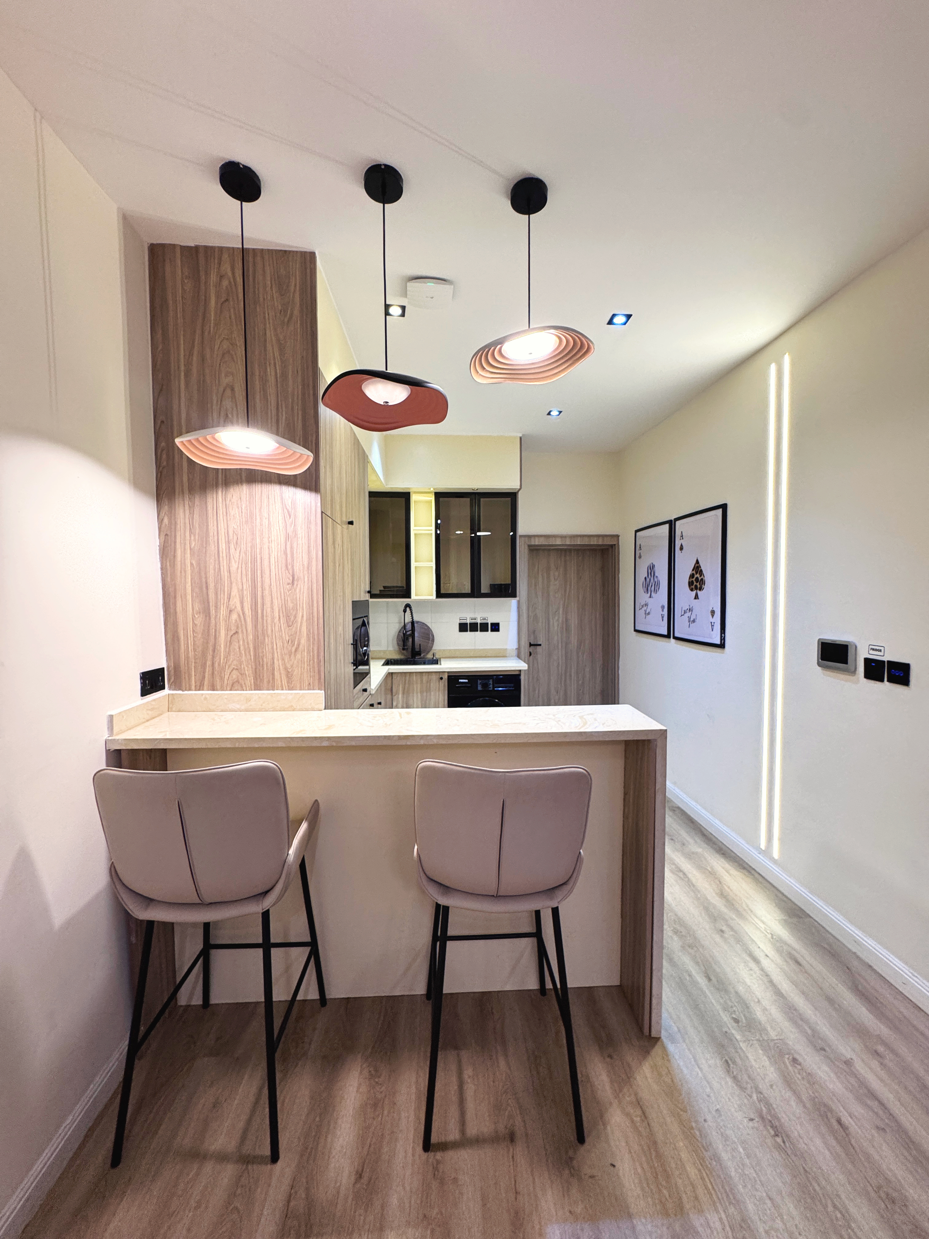 1 Bedroom Smart apartment in Wuye with 24/7 A.C Bedroom