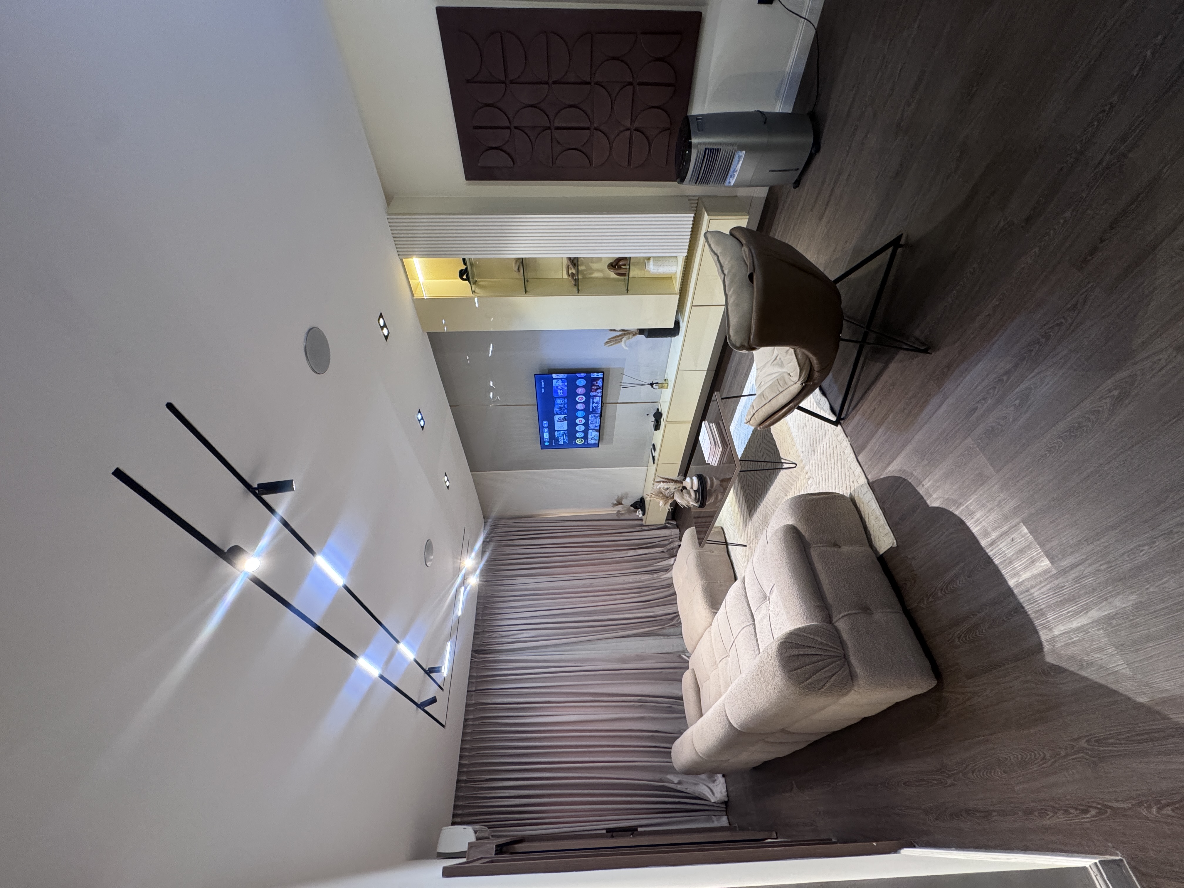 1 Bedroom Smart apartment in Wuye with 24/7 A.C Bedroom