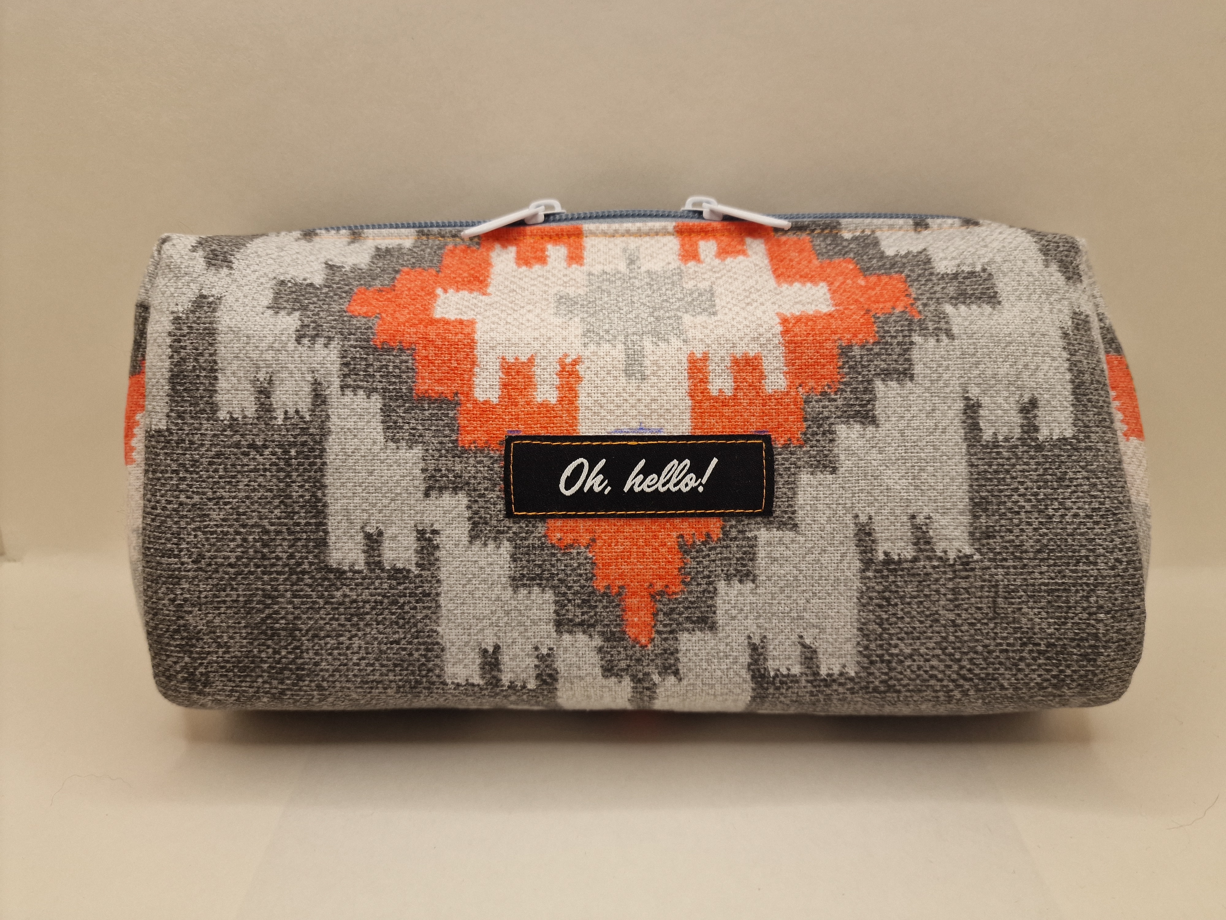 Boutie L "Orange Geo"