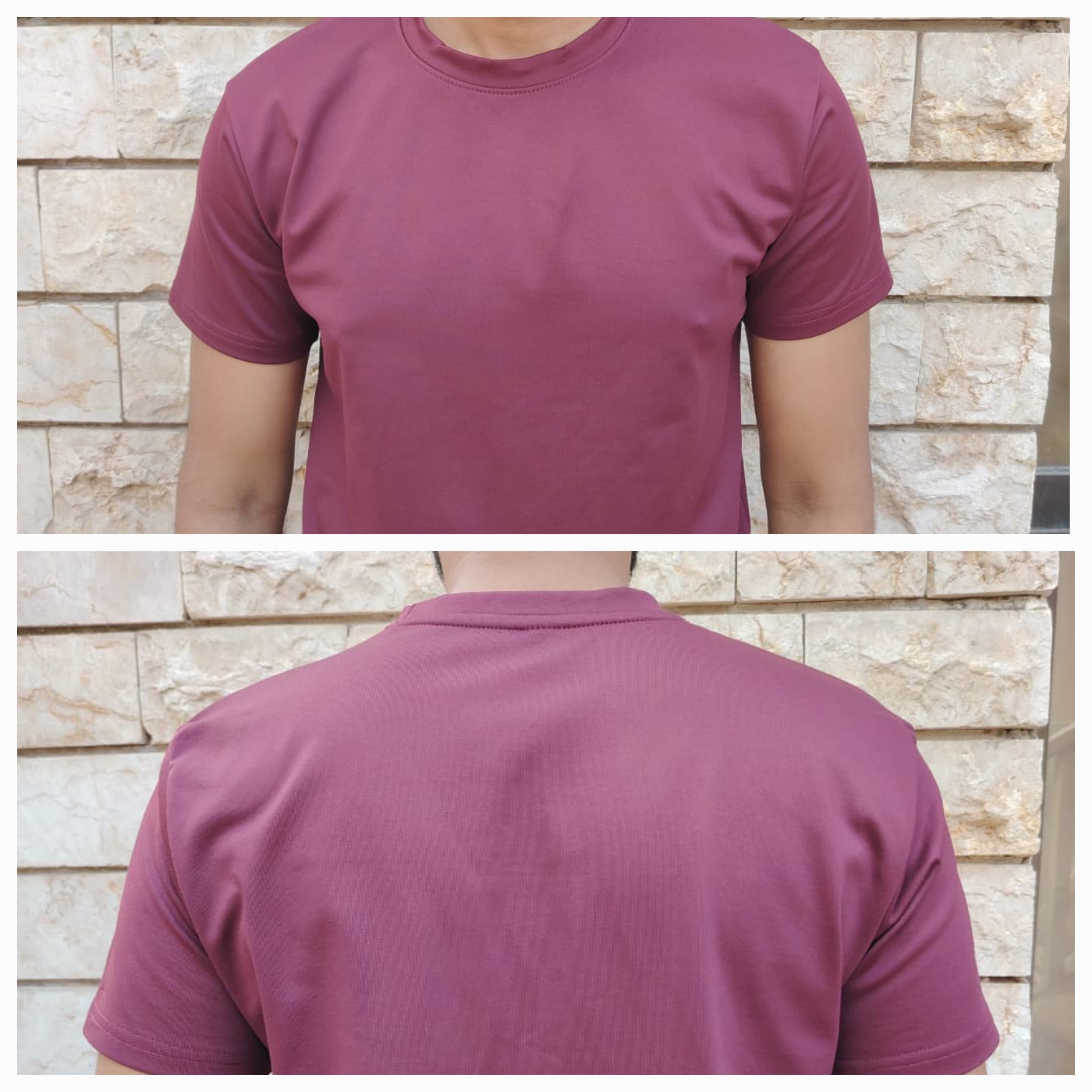 Men's Maroon T-shirt