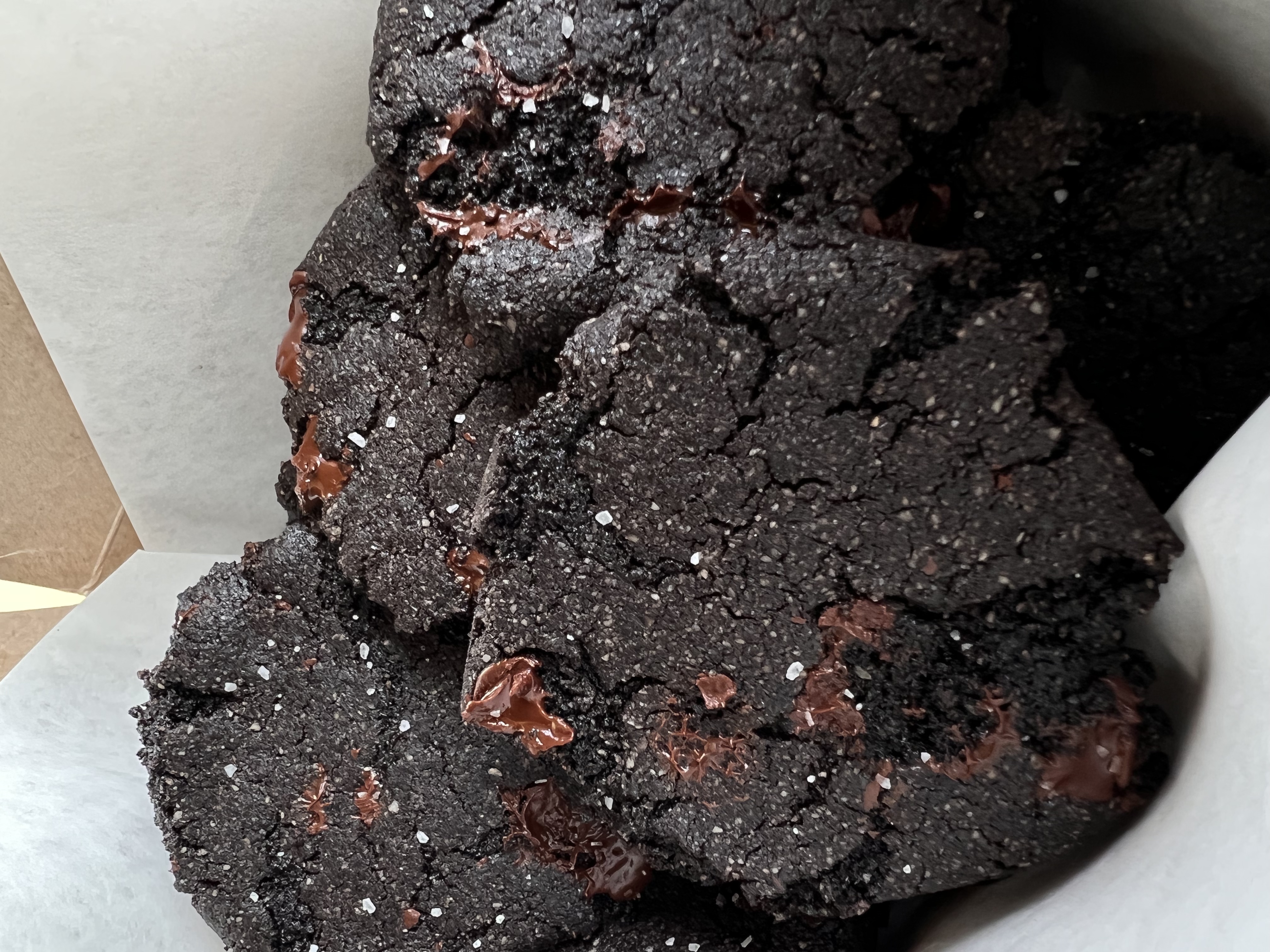 Darkest Chocolate Cookies