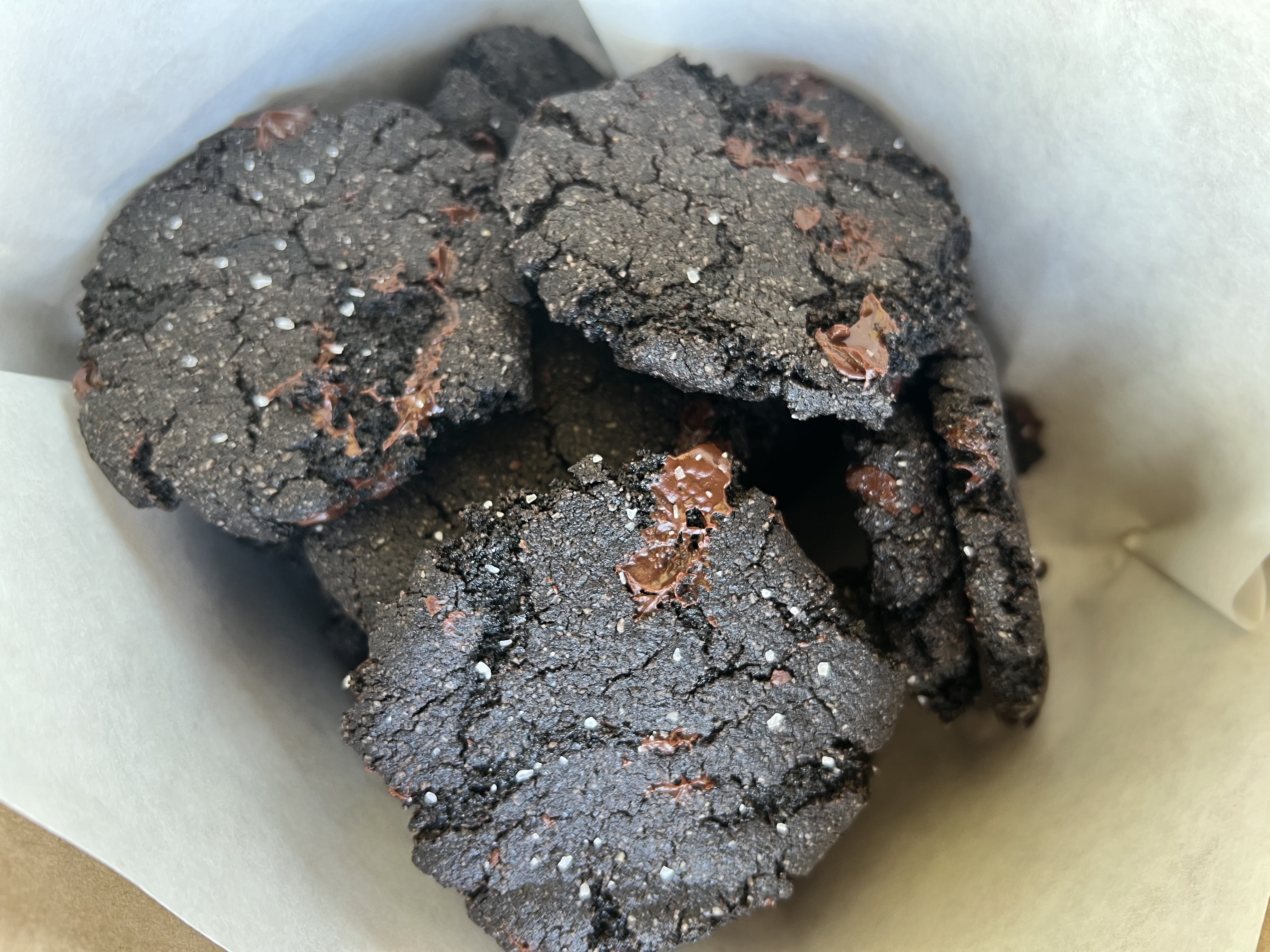 Darkest Chocolate Cookies