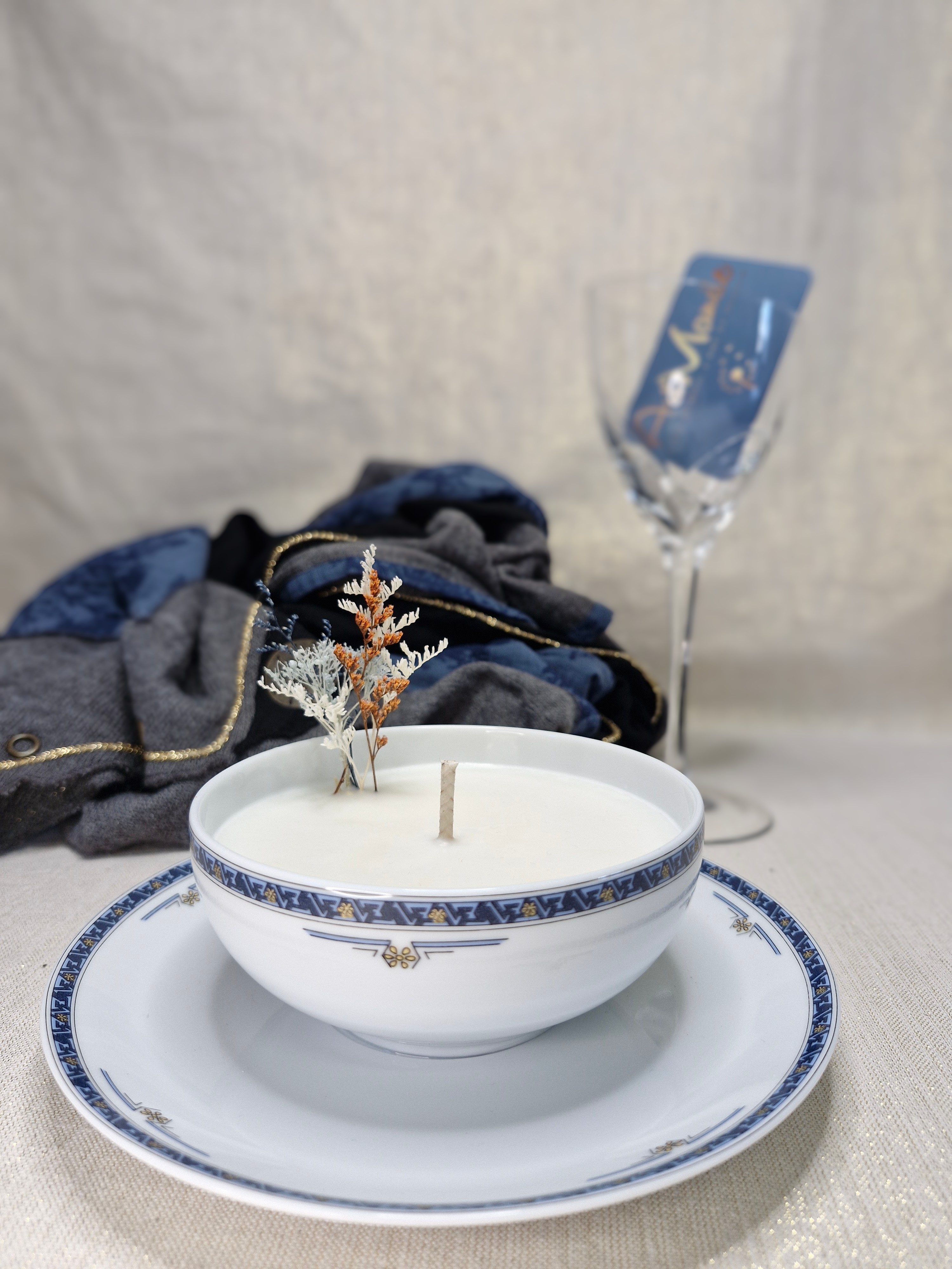 Saucière raffinée en porcelaine de Limoges