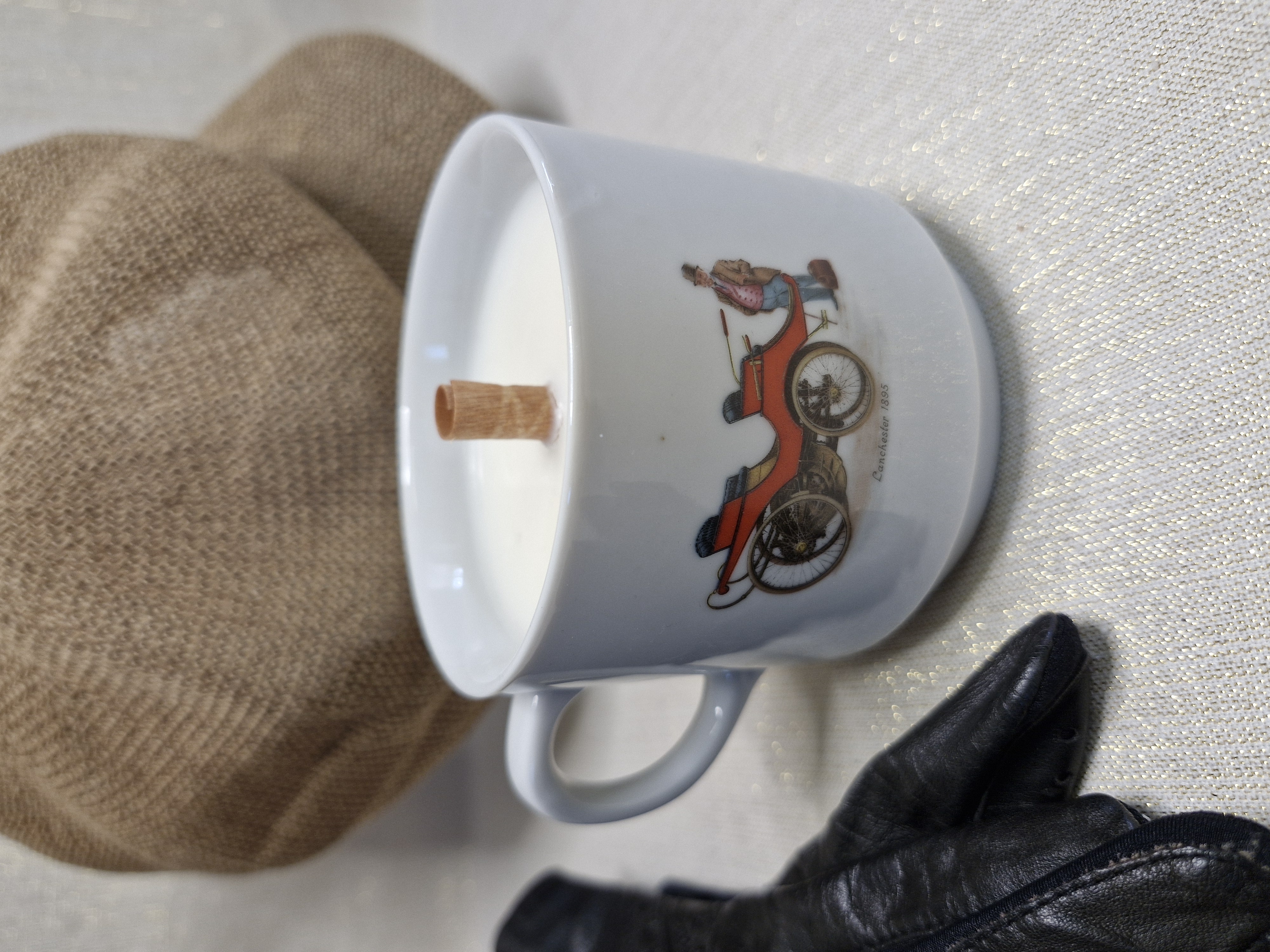 Tasse en Porcelaine de Bavière / Fragrance Fleur de Coton