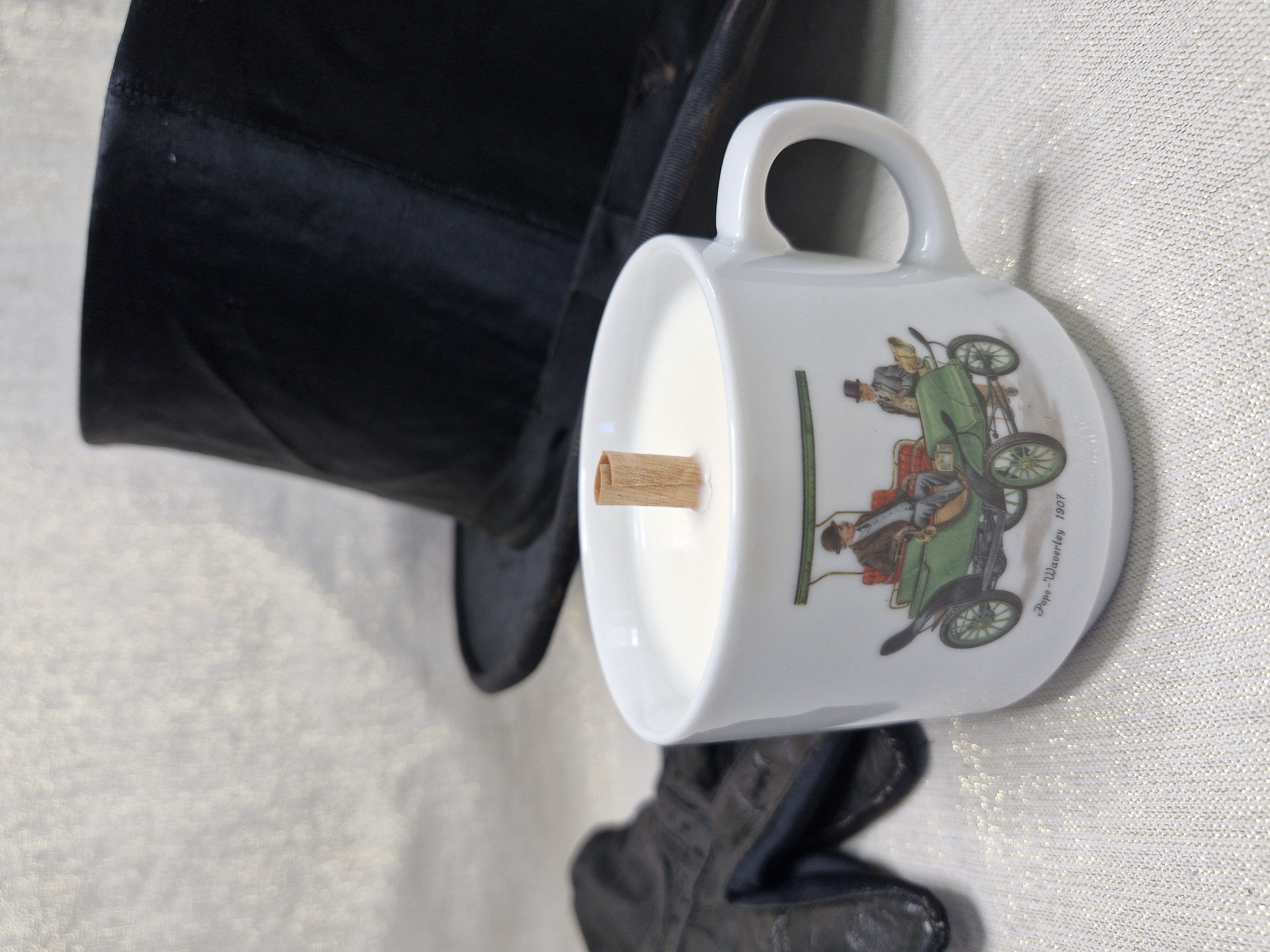 Tasse en Porcelaine de Bavière / Fragrance Fleur de Coton