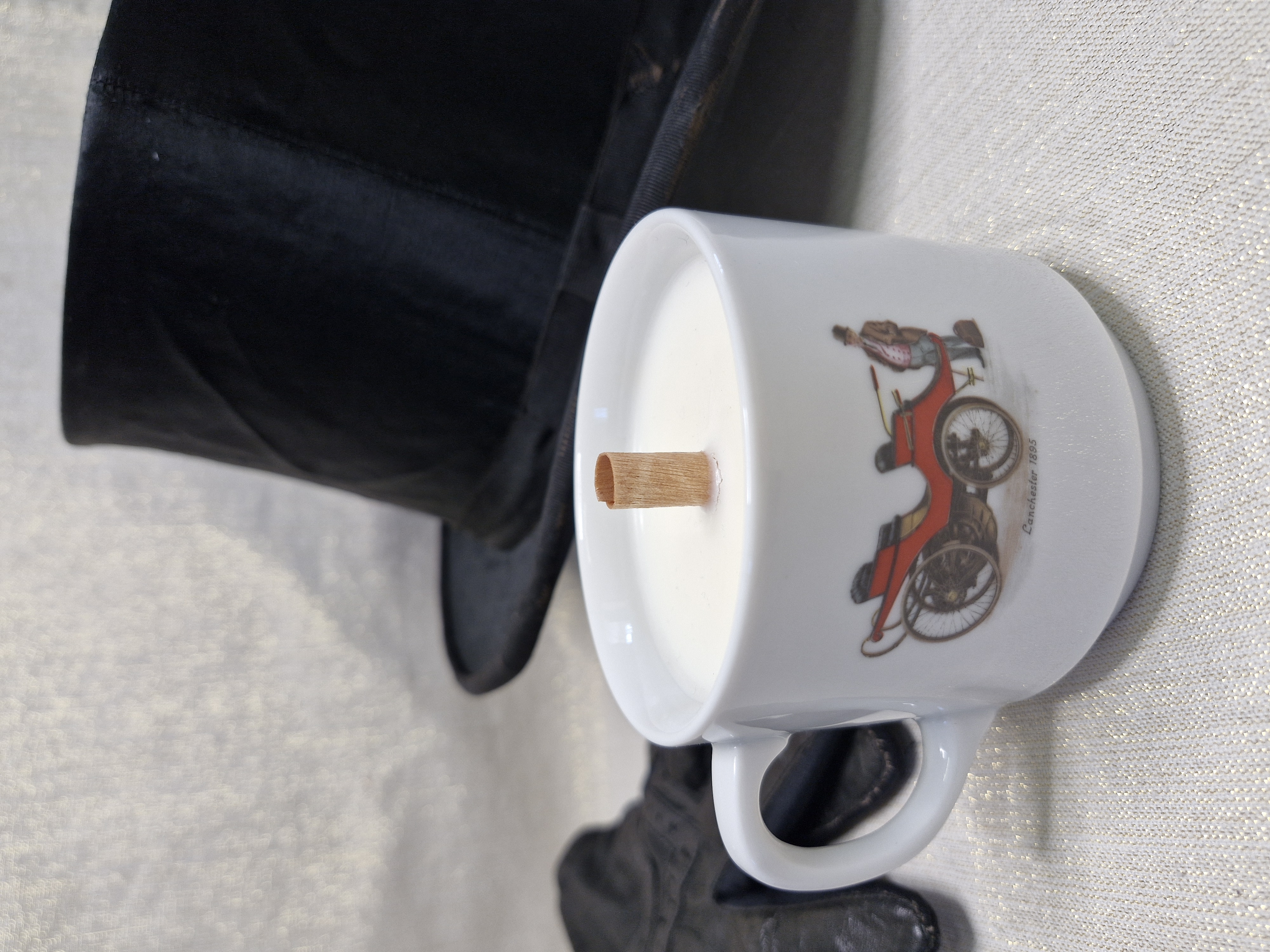 Tasse en Porcelaine de Bavière / Fragrance Fleur de Coton