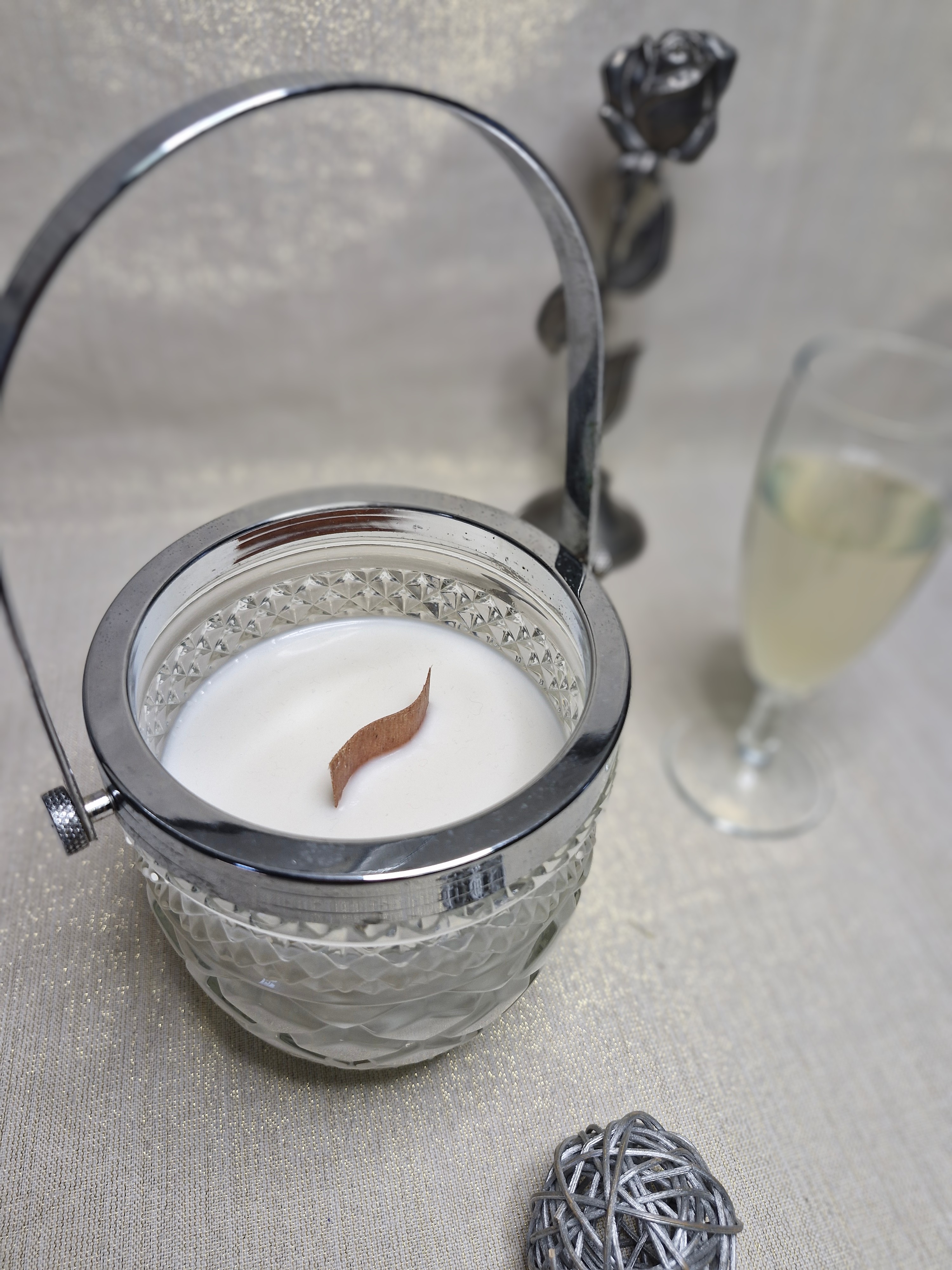 Magnifique seau à glaçons vintage