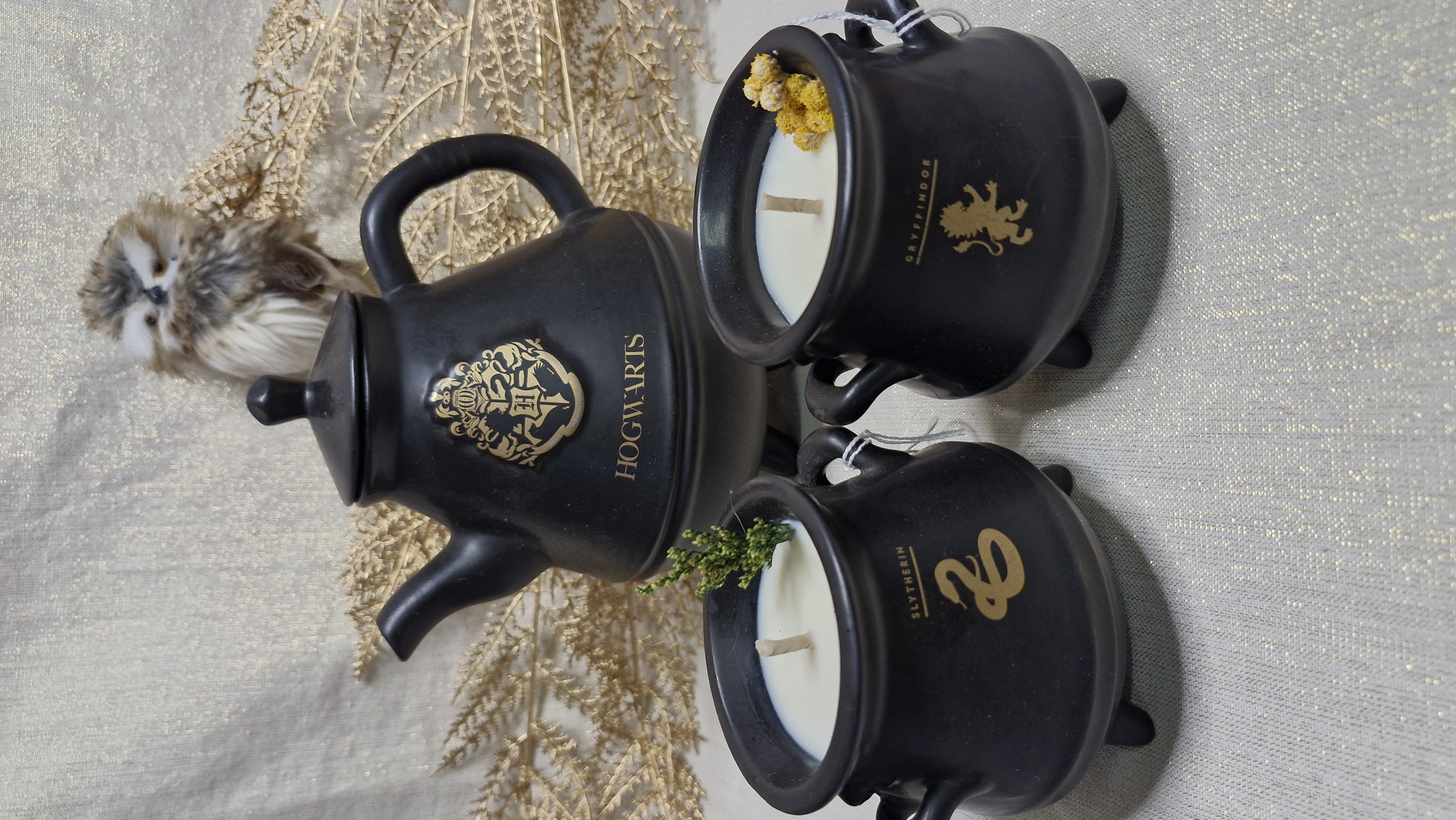 Théière et tasses d'un célèbre Magicien