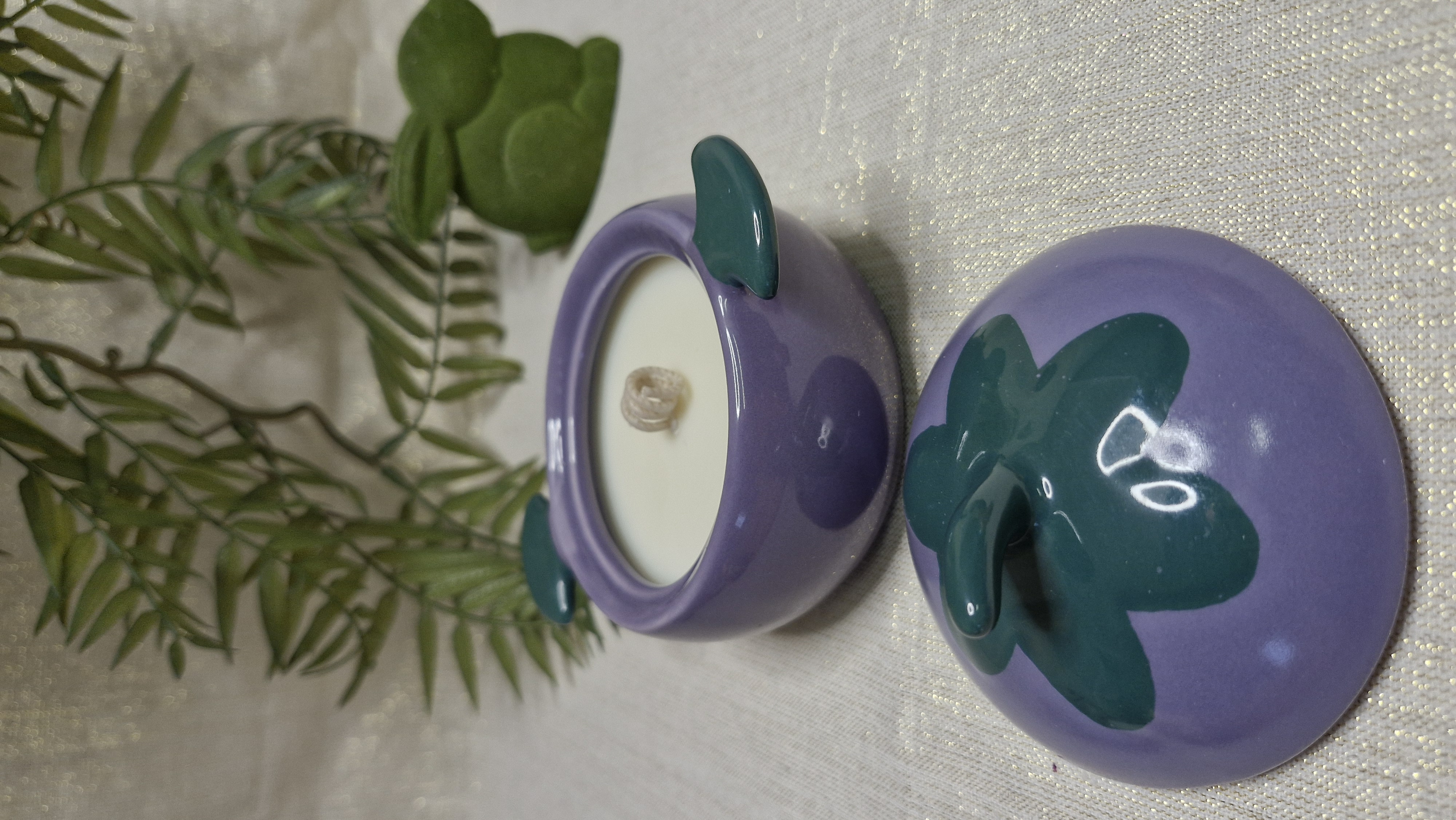 Petite Aubergine en céramique