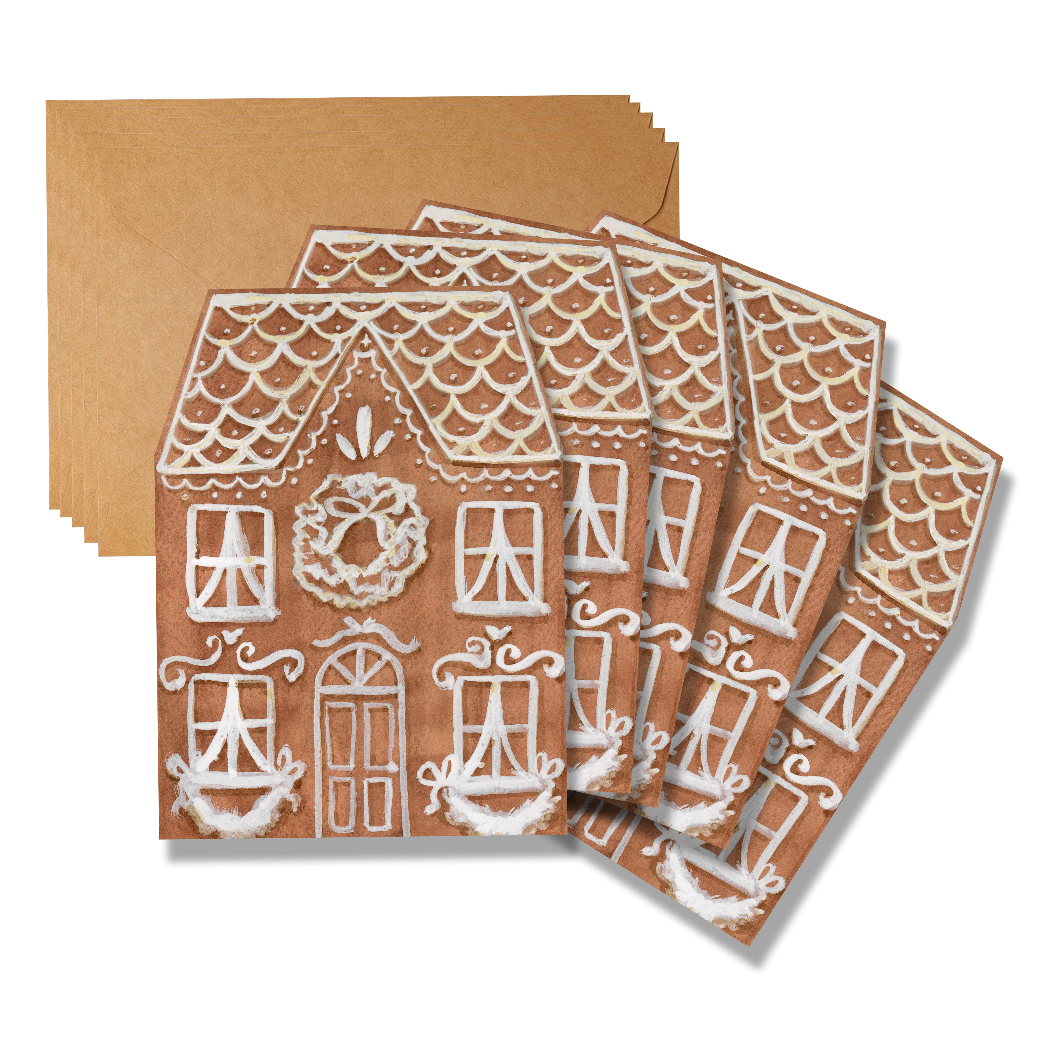 Gingerbread House Card Set