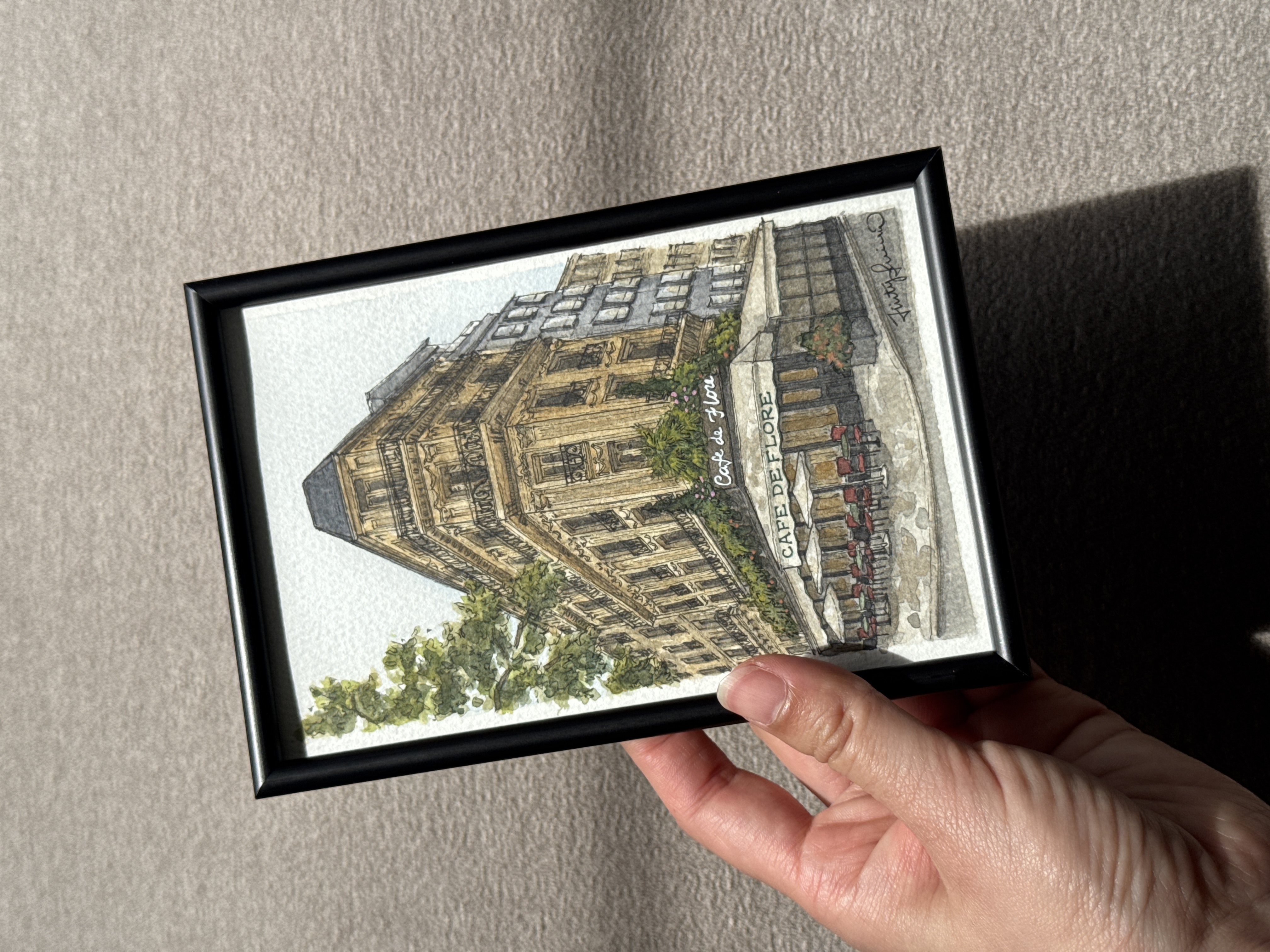 Café de Flore - 4x6 Original