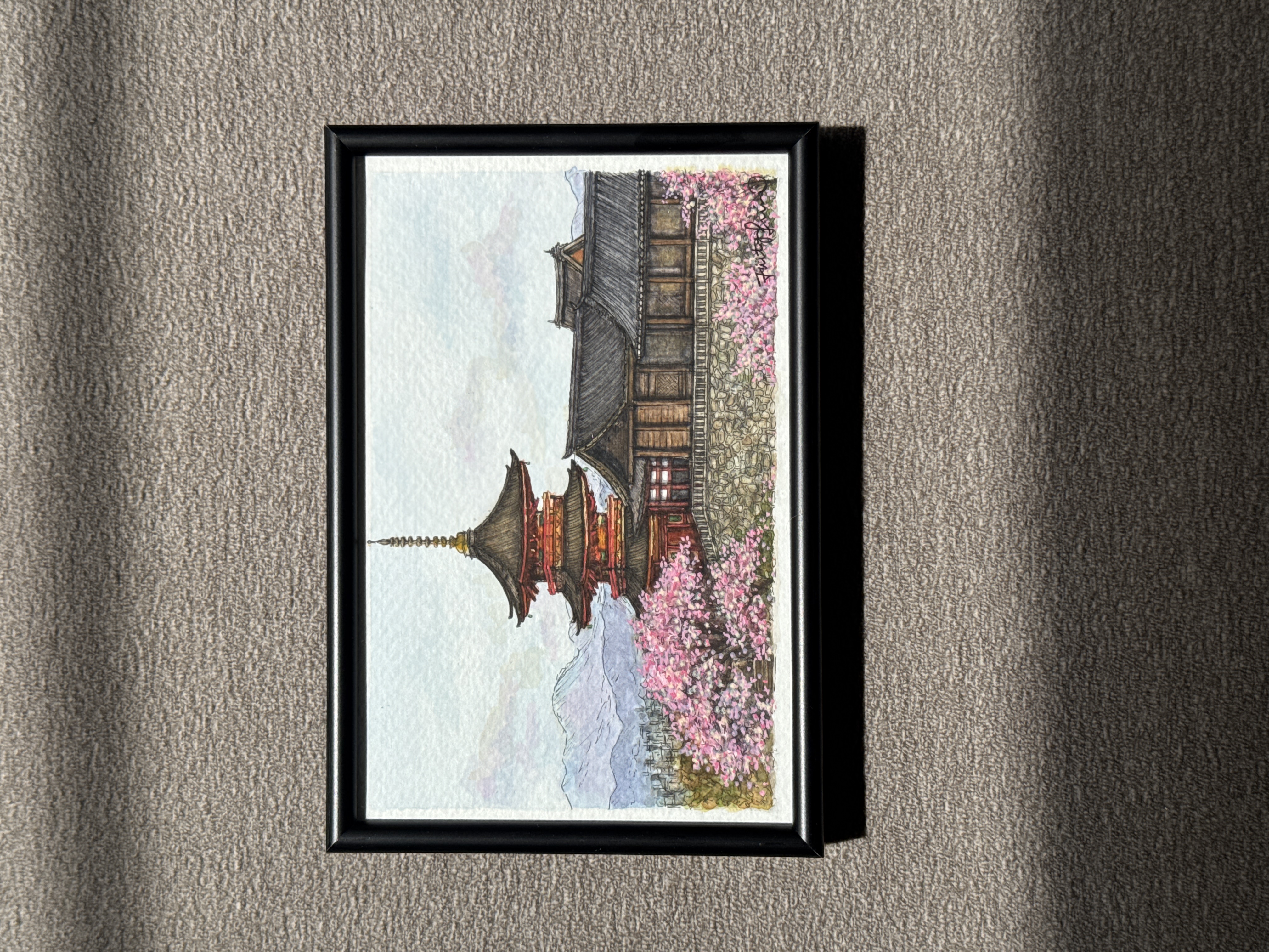 Kiyomizu-dera Temple - 4x6 Original