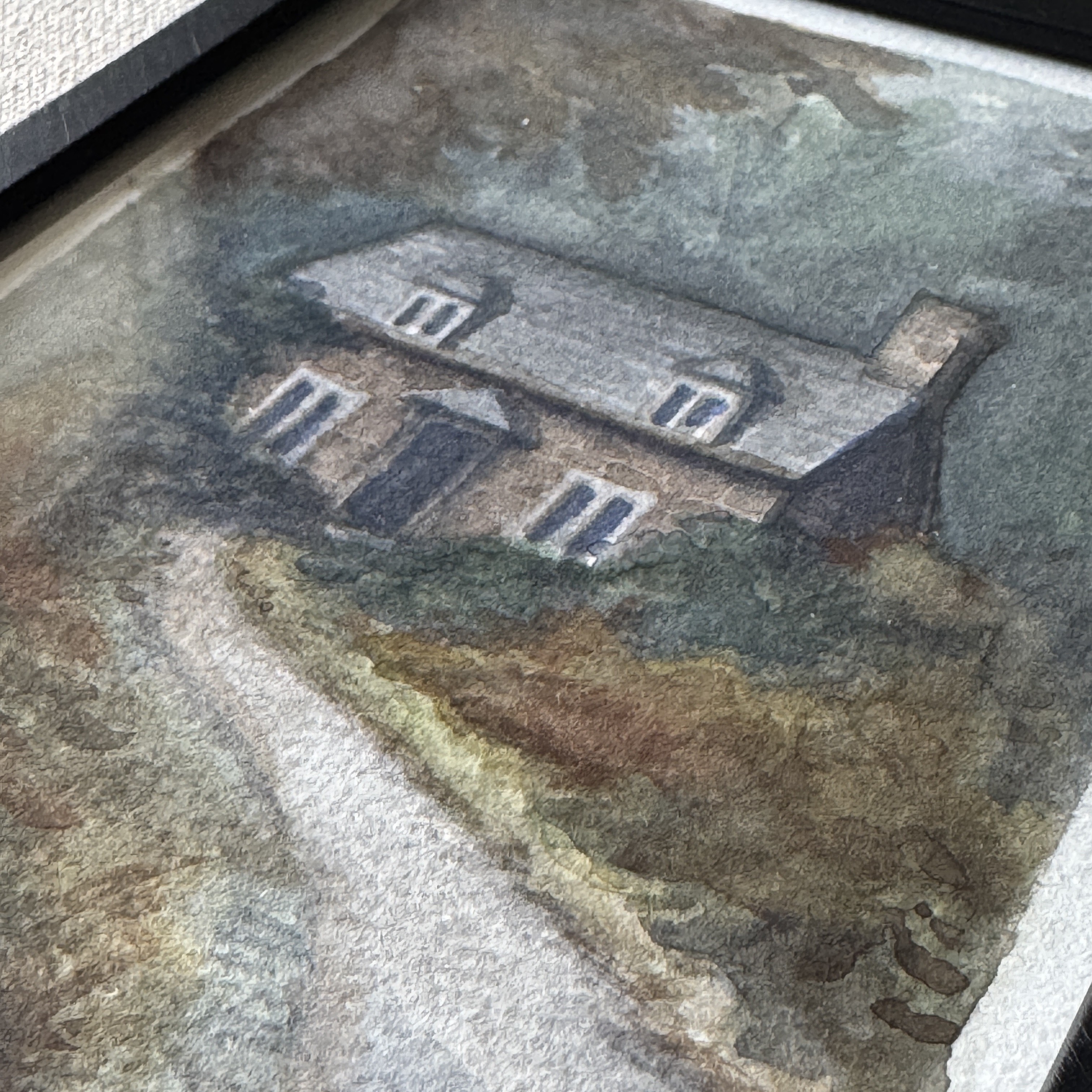 Cottage In The Woods - 5x7 Original Art