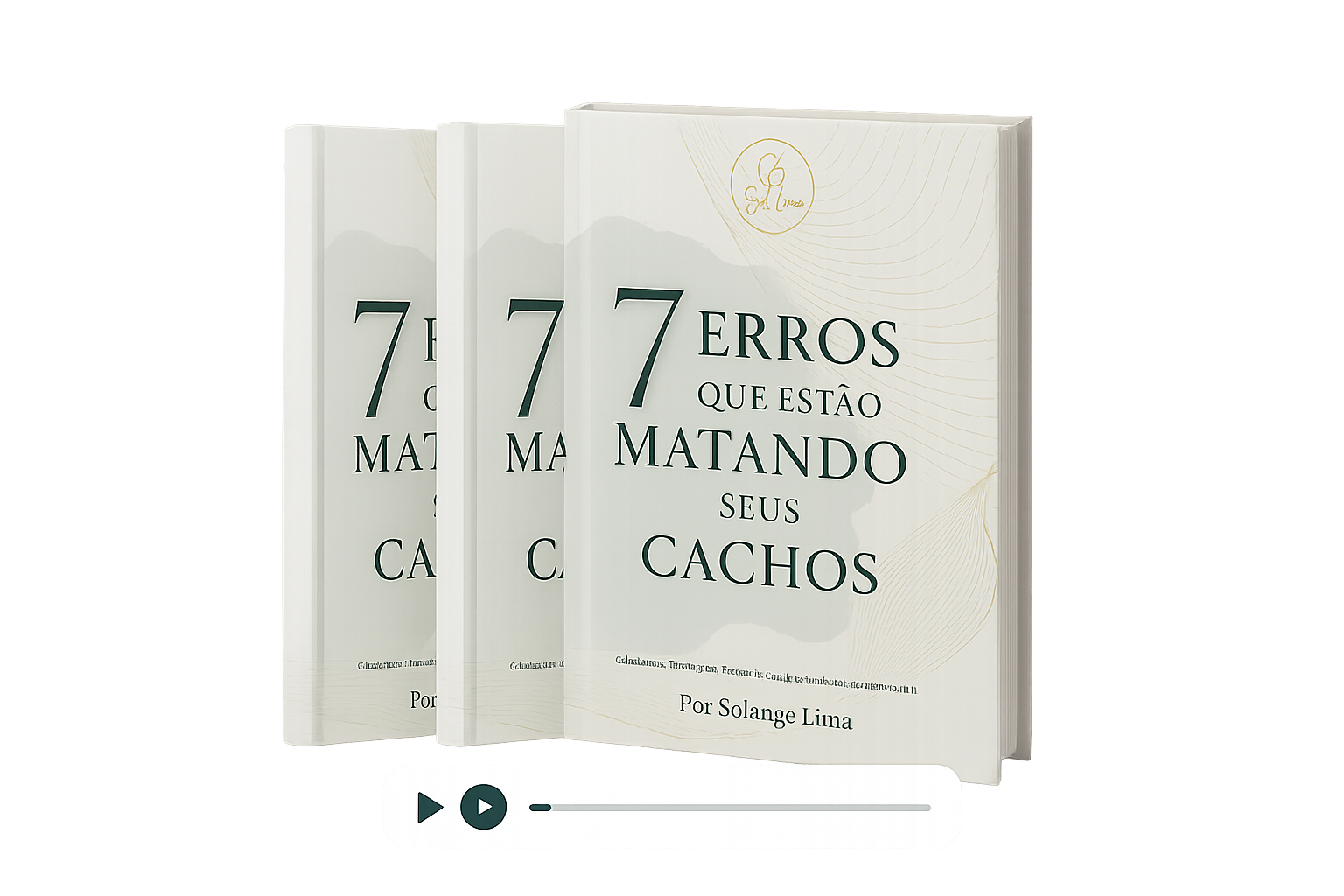 E-book '7 Erros Que Estão Matando Seus Cachos'