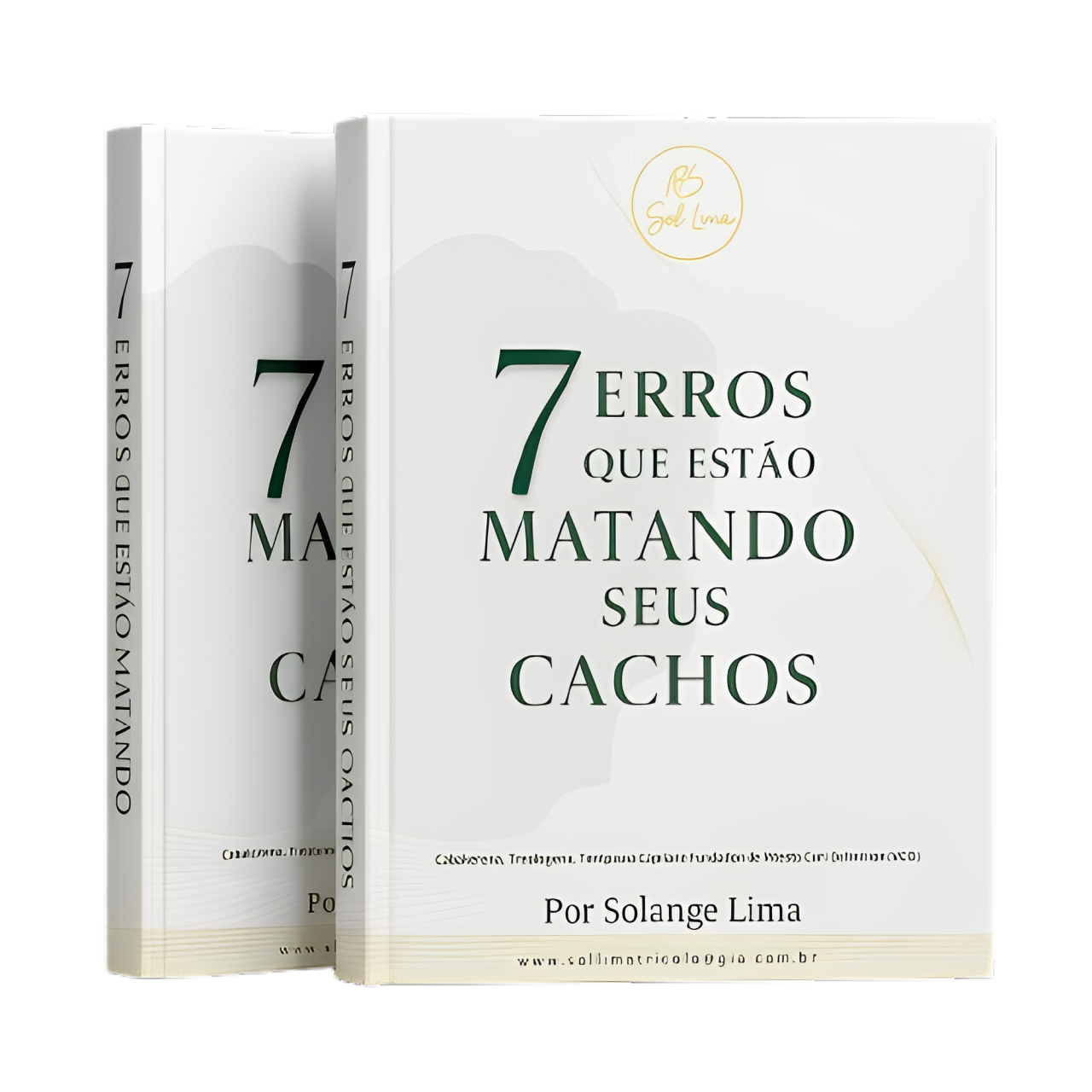 E-book '7 Erros Que Estão Matando Seus Cachos'