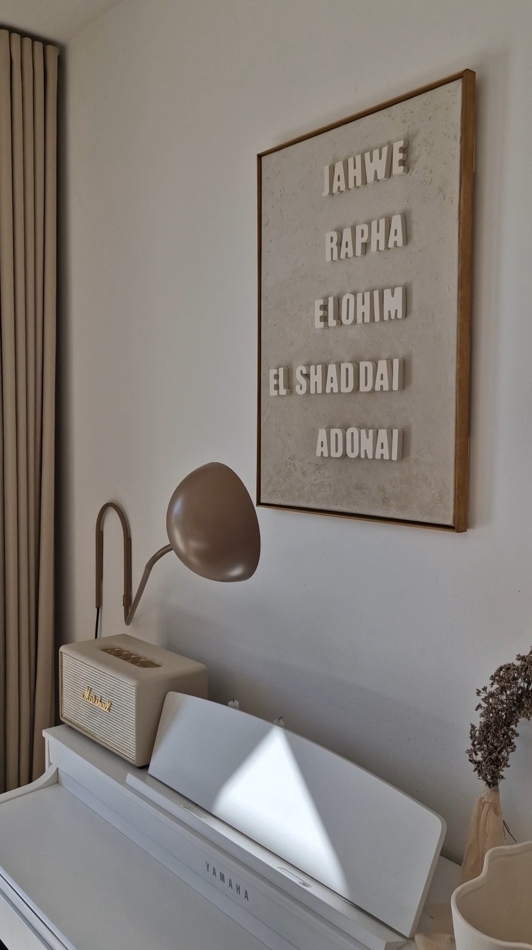 Buchstaben Set "Namen Gottes"