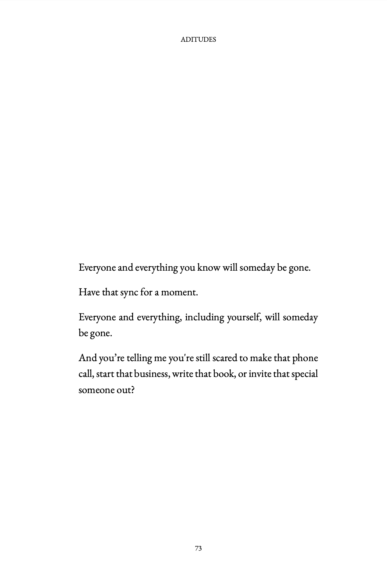 ADITUDES
