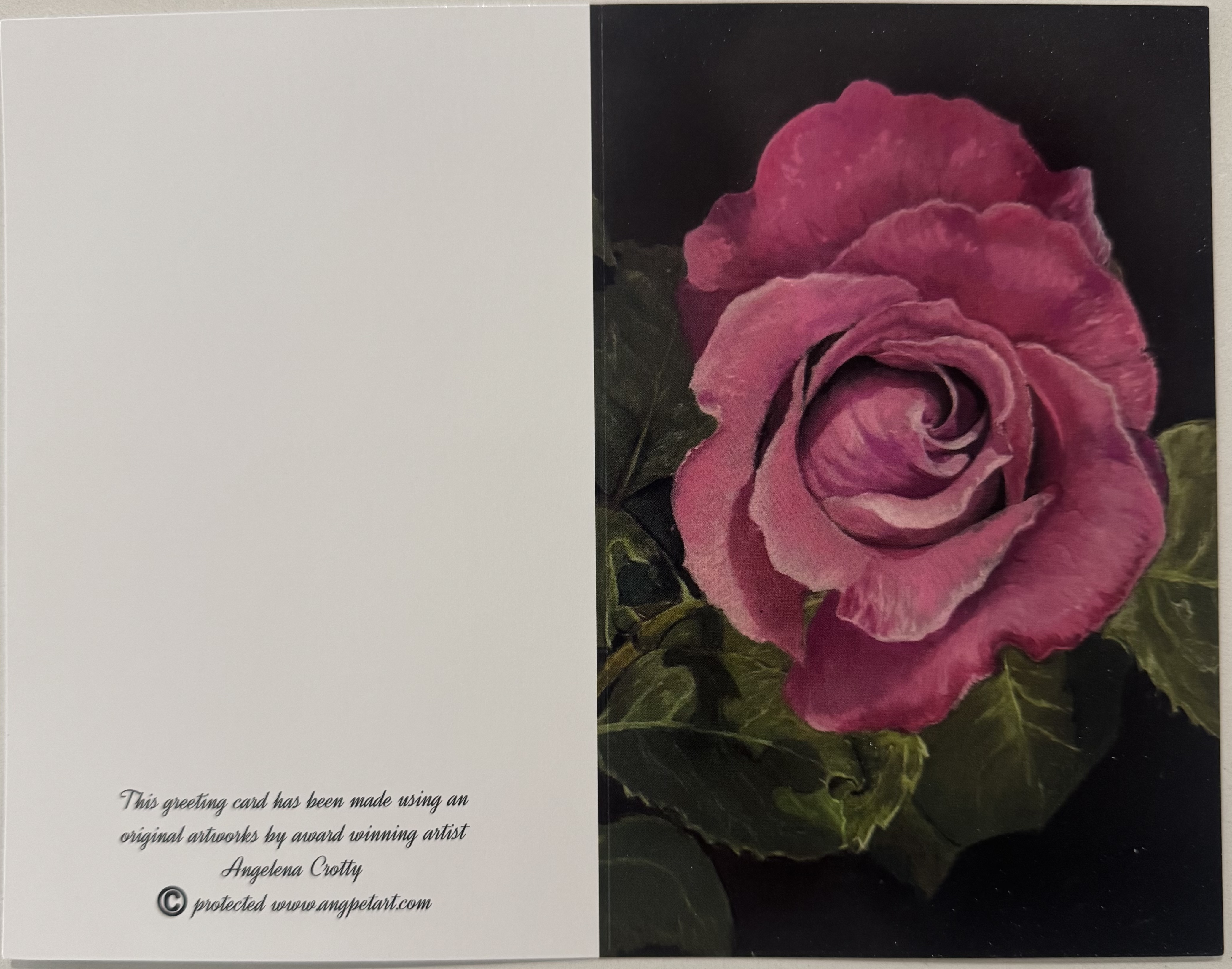 Rose Greeting Card