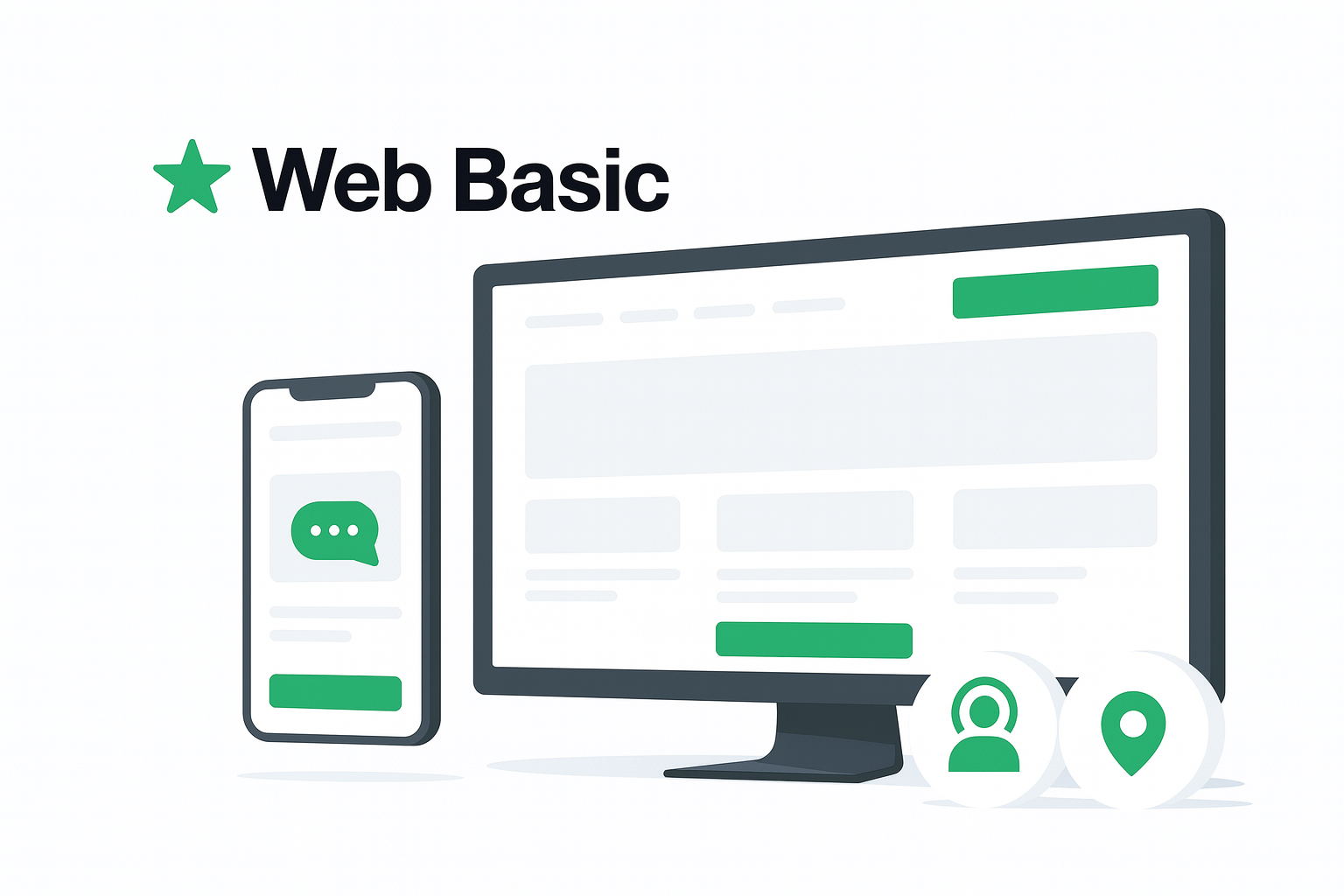 Web Basic-001 (Preis gemäß § 19 UStG – keine Umsatzsteuer enthalten.)