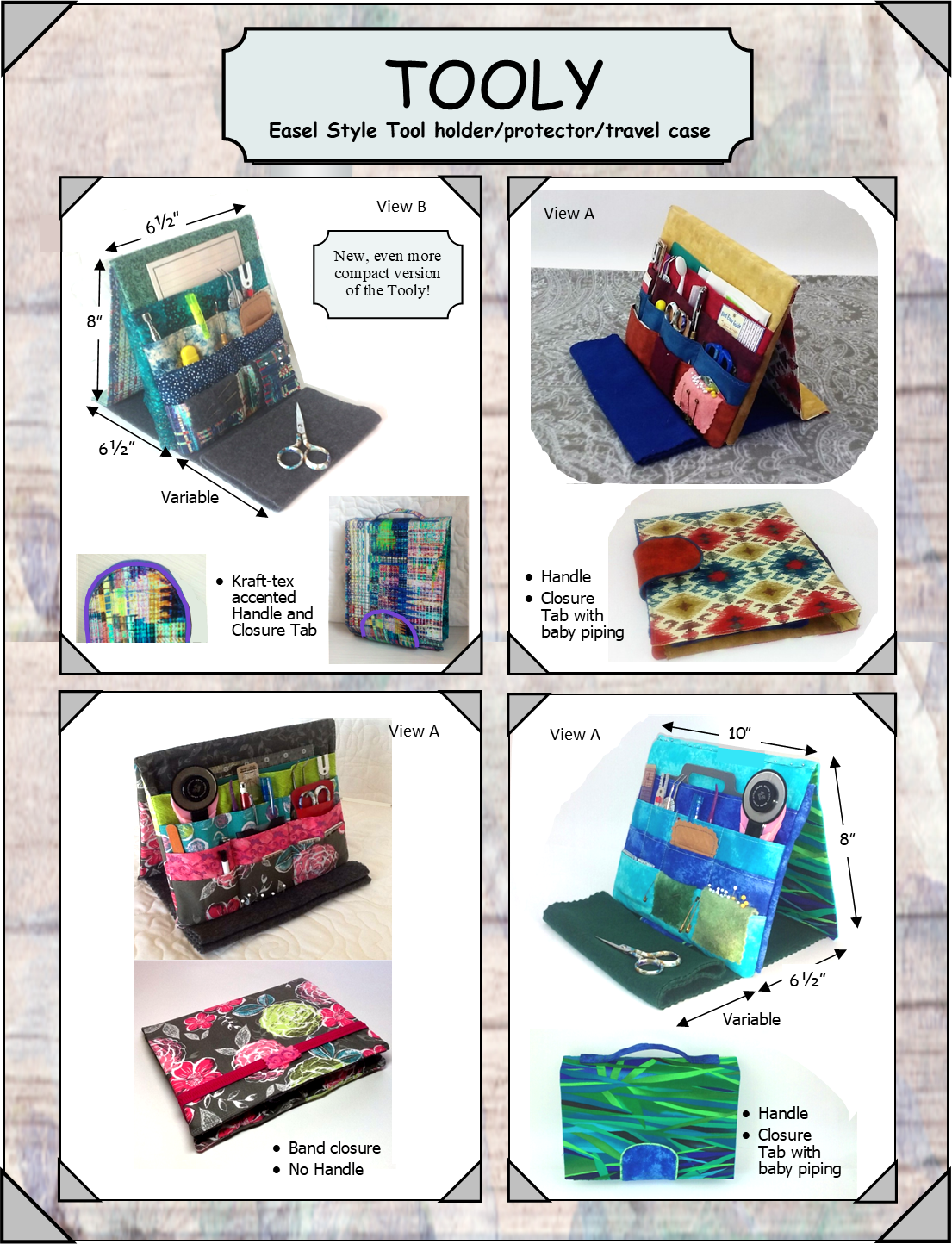 Tooly Tool Holder pdf pattern download