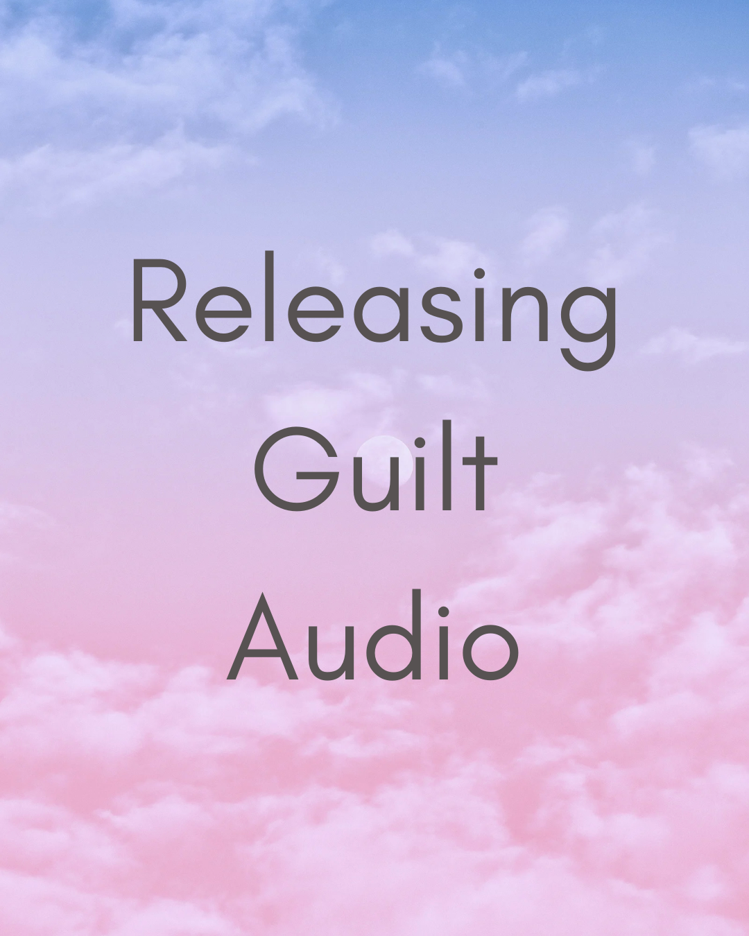 Releasing Guilt From the Loss of Your Pet Hypnosis Audio