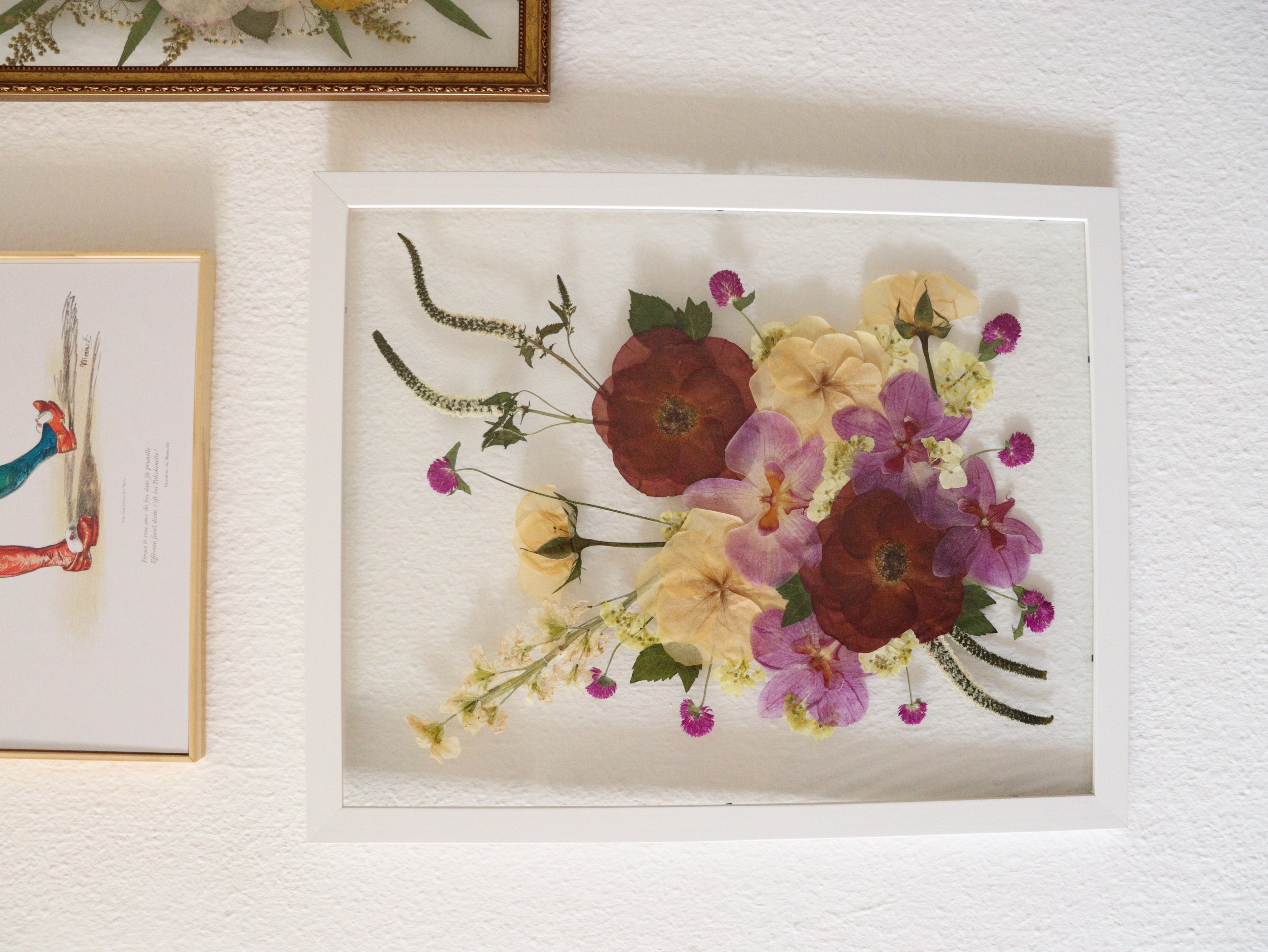 Eternização em moldura flutuante 40x50cm