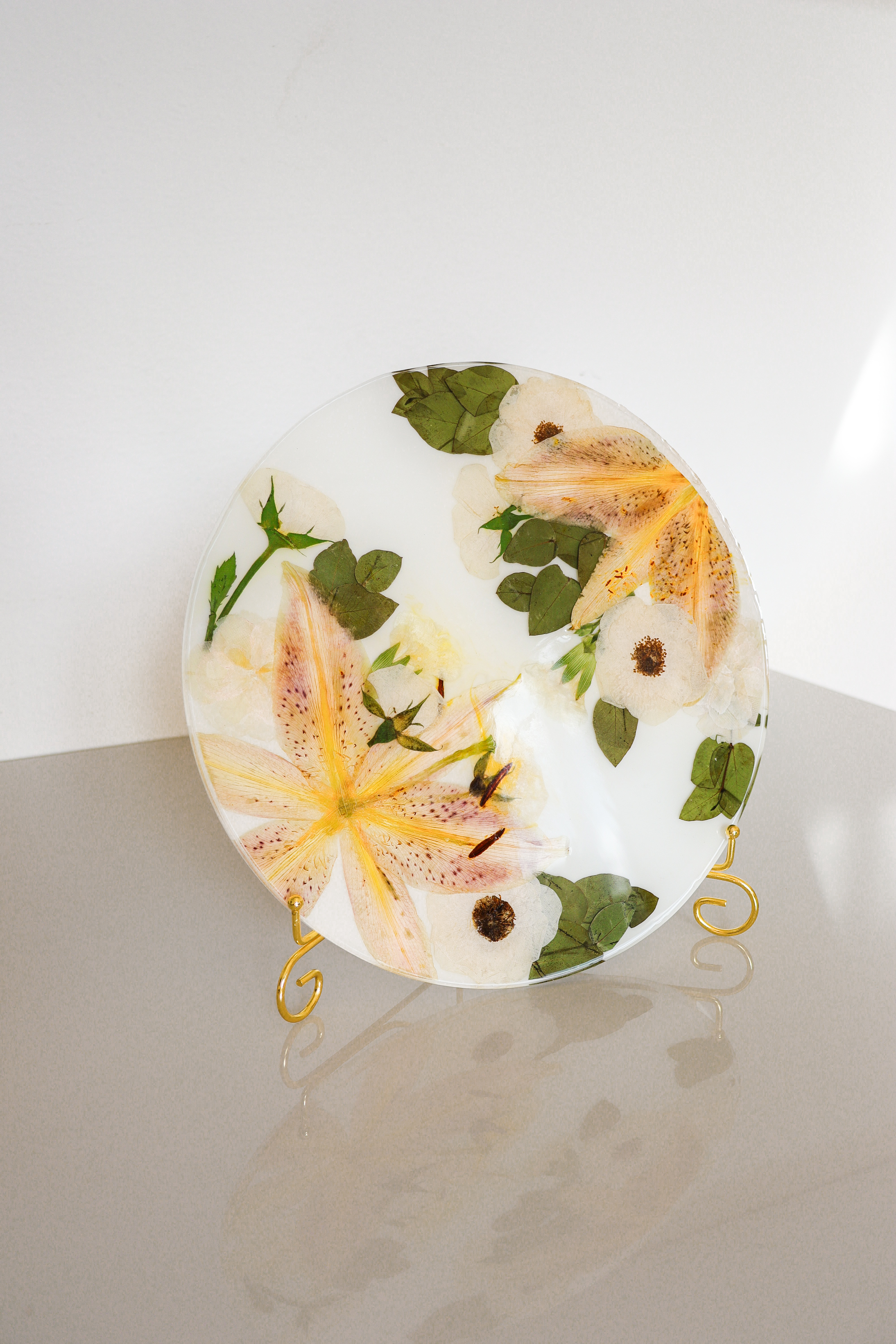 Quadro de mesa em resina 30cm