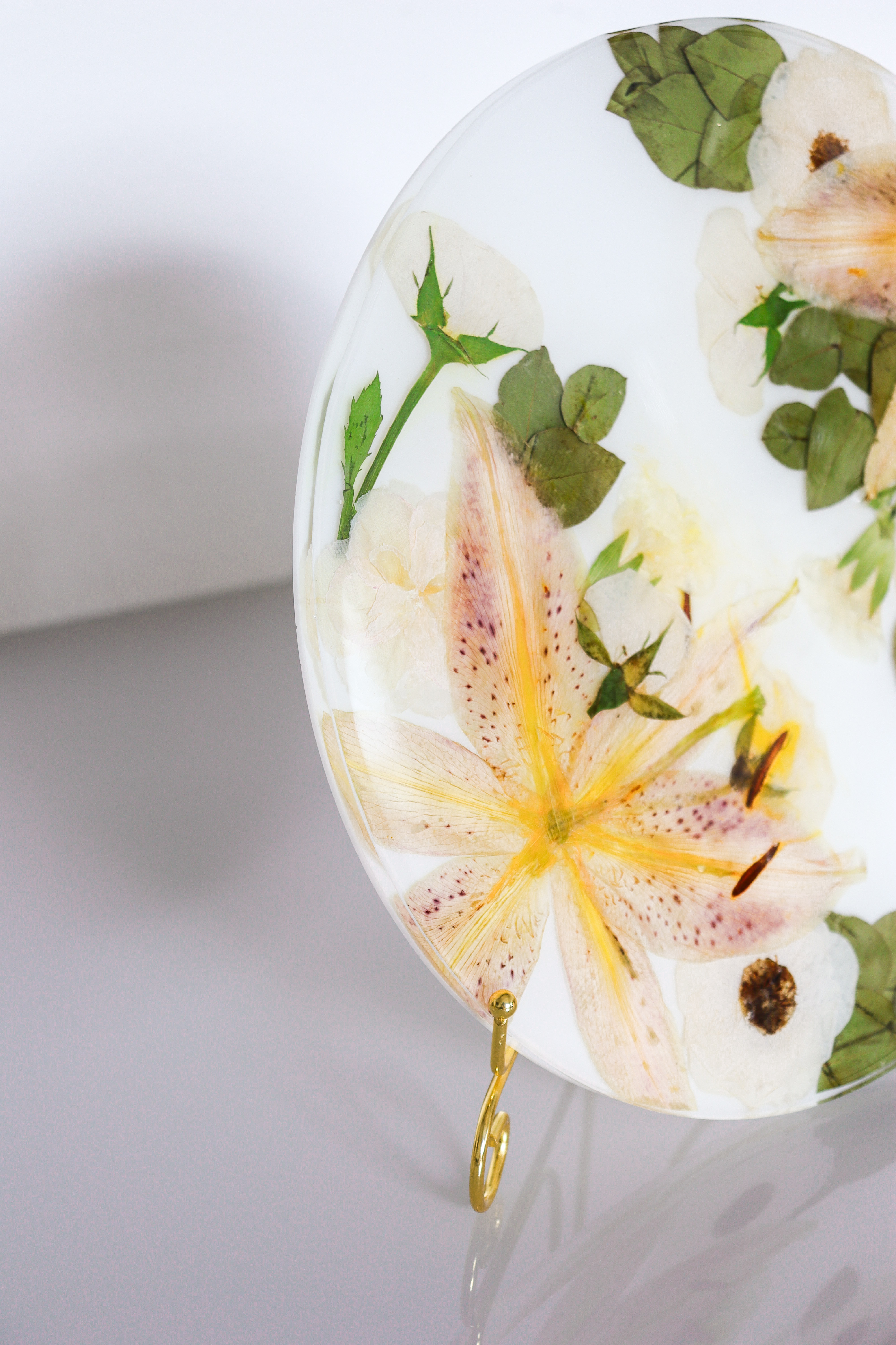 Quadro de mesa em resina 30cm