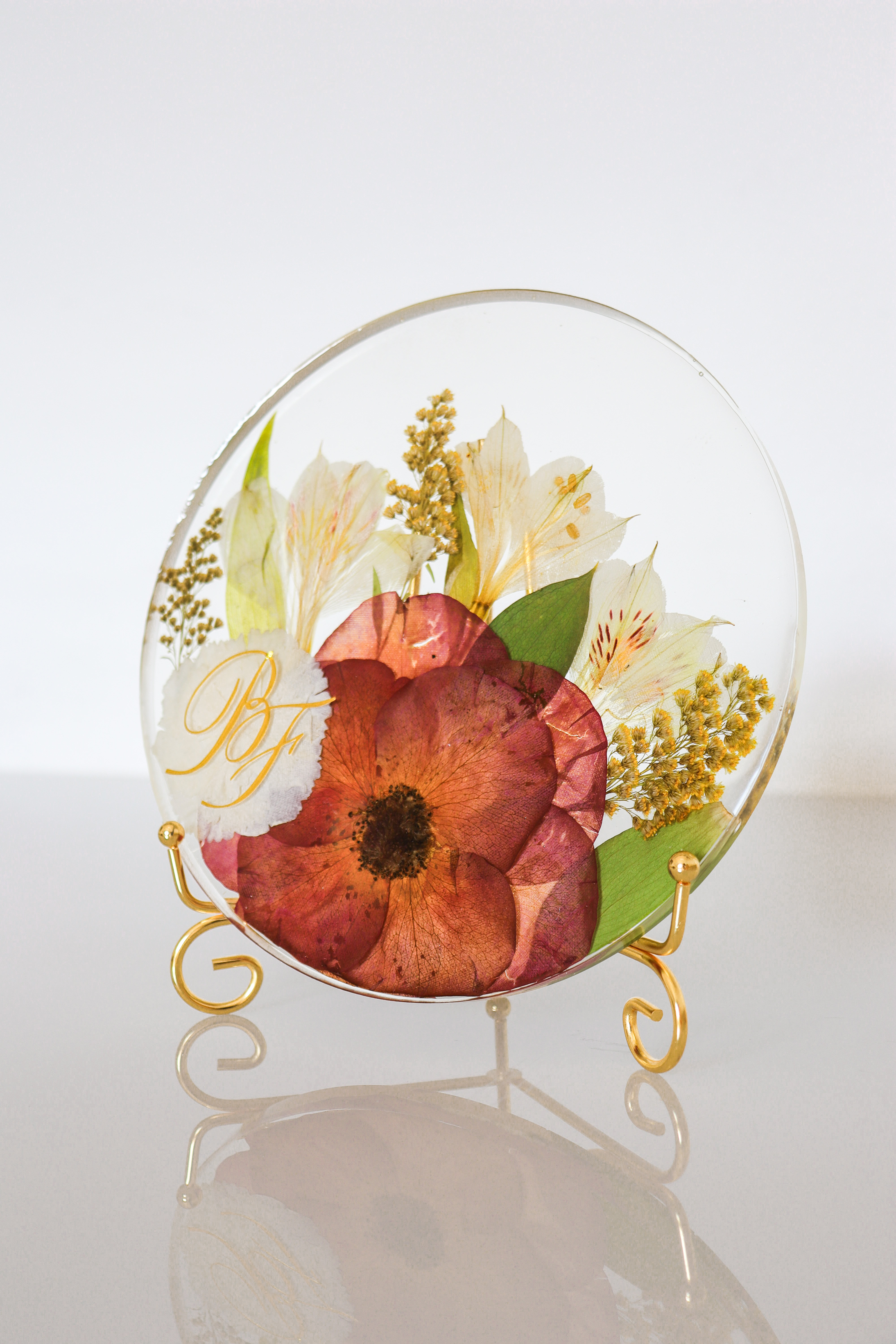 Quadro de mesa em resina 19cm